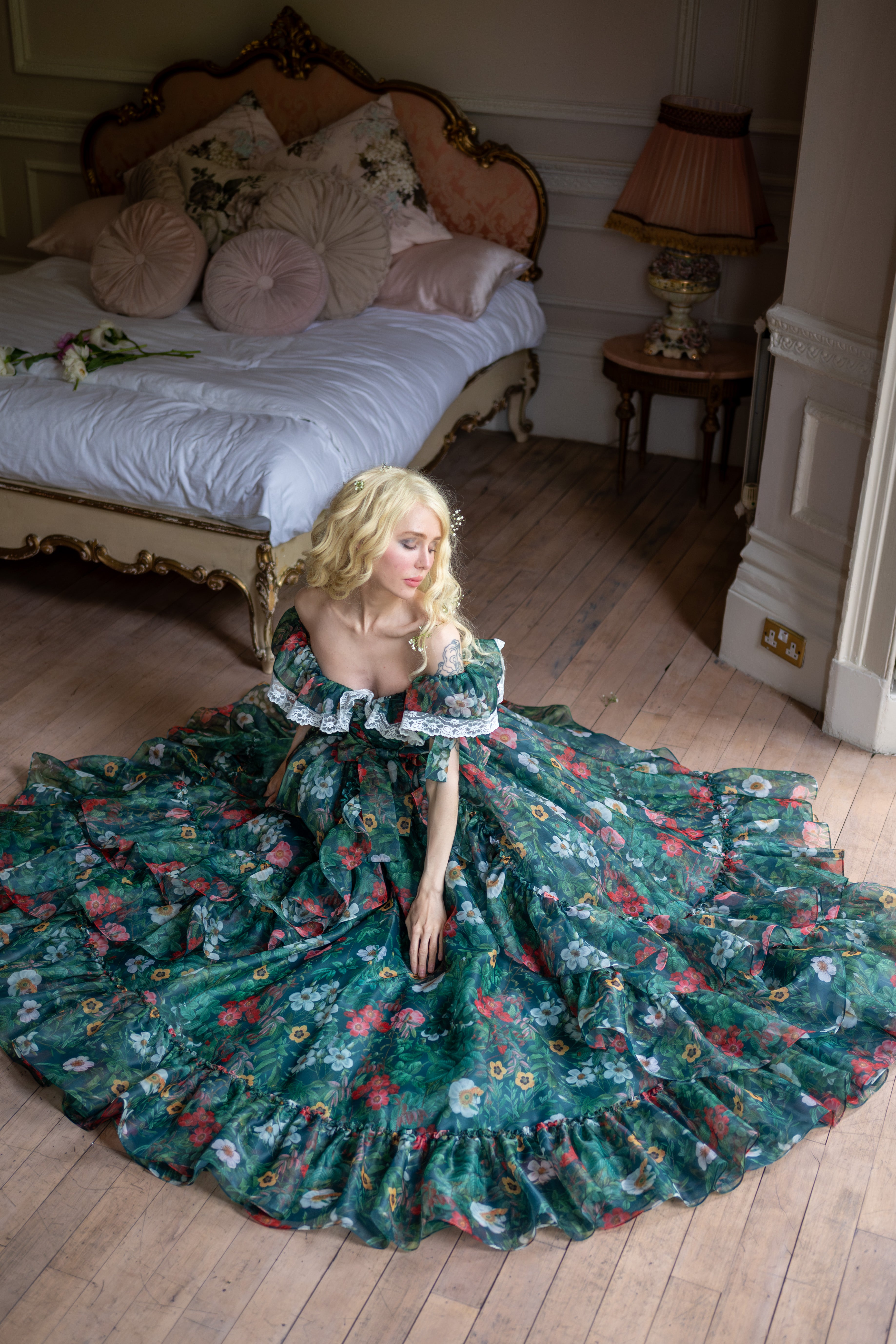 Quiet Abundance Clairmont Gown