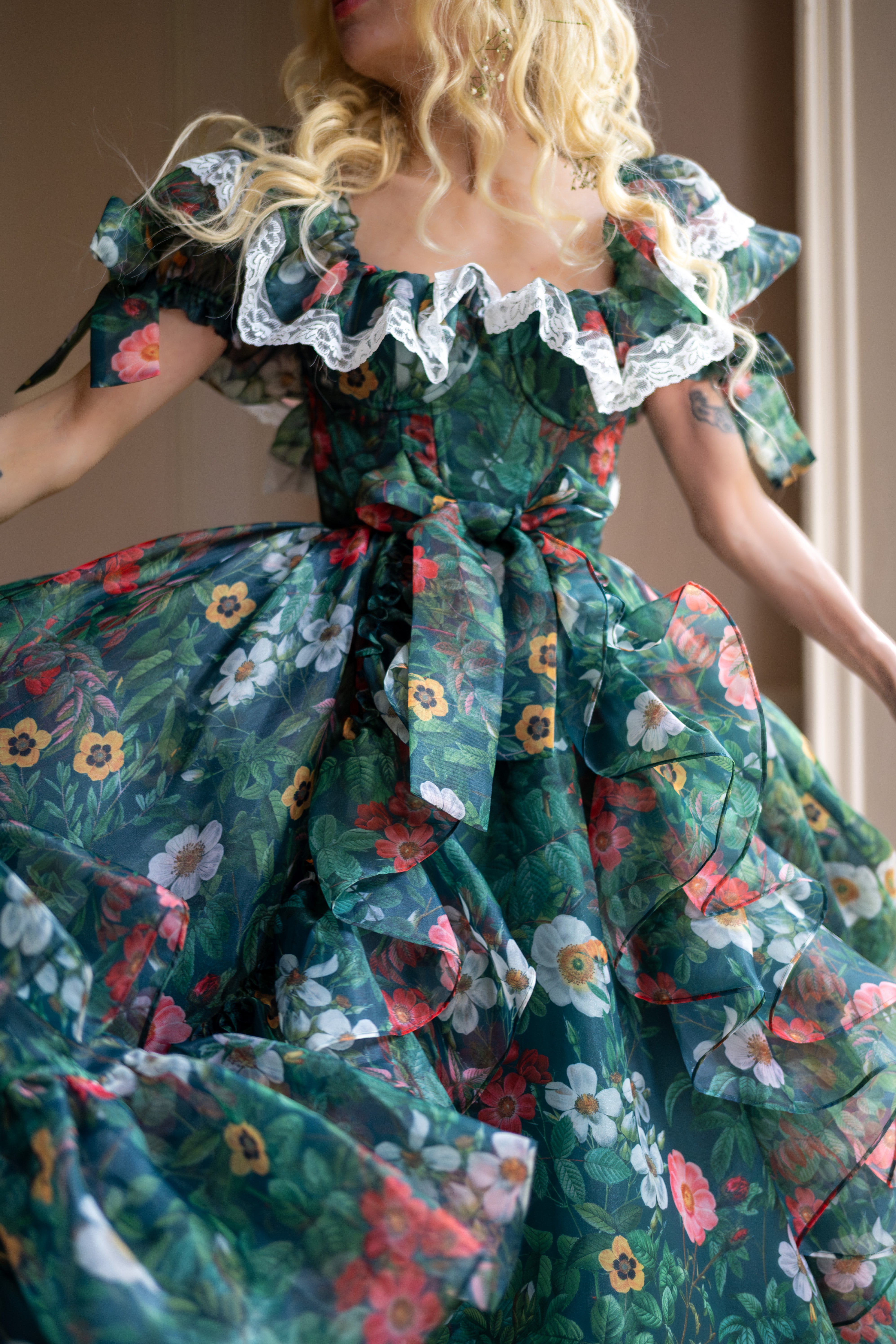 Quiet Abundance Clairmont Gown