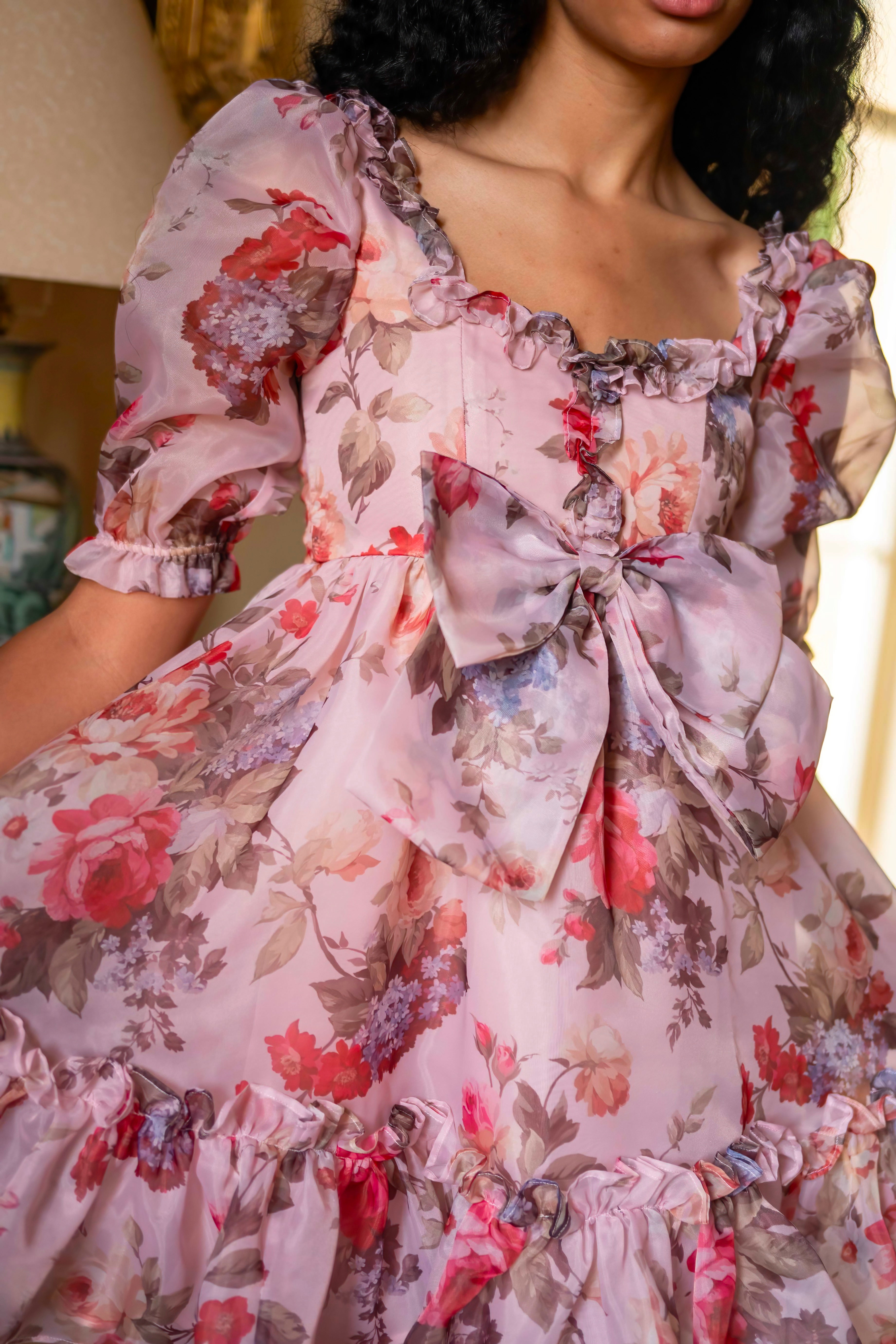 Rambling Rose Little Dauphine Dress