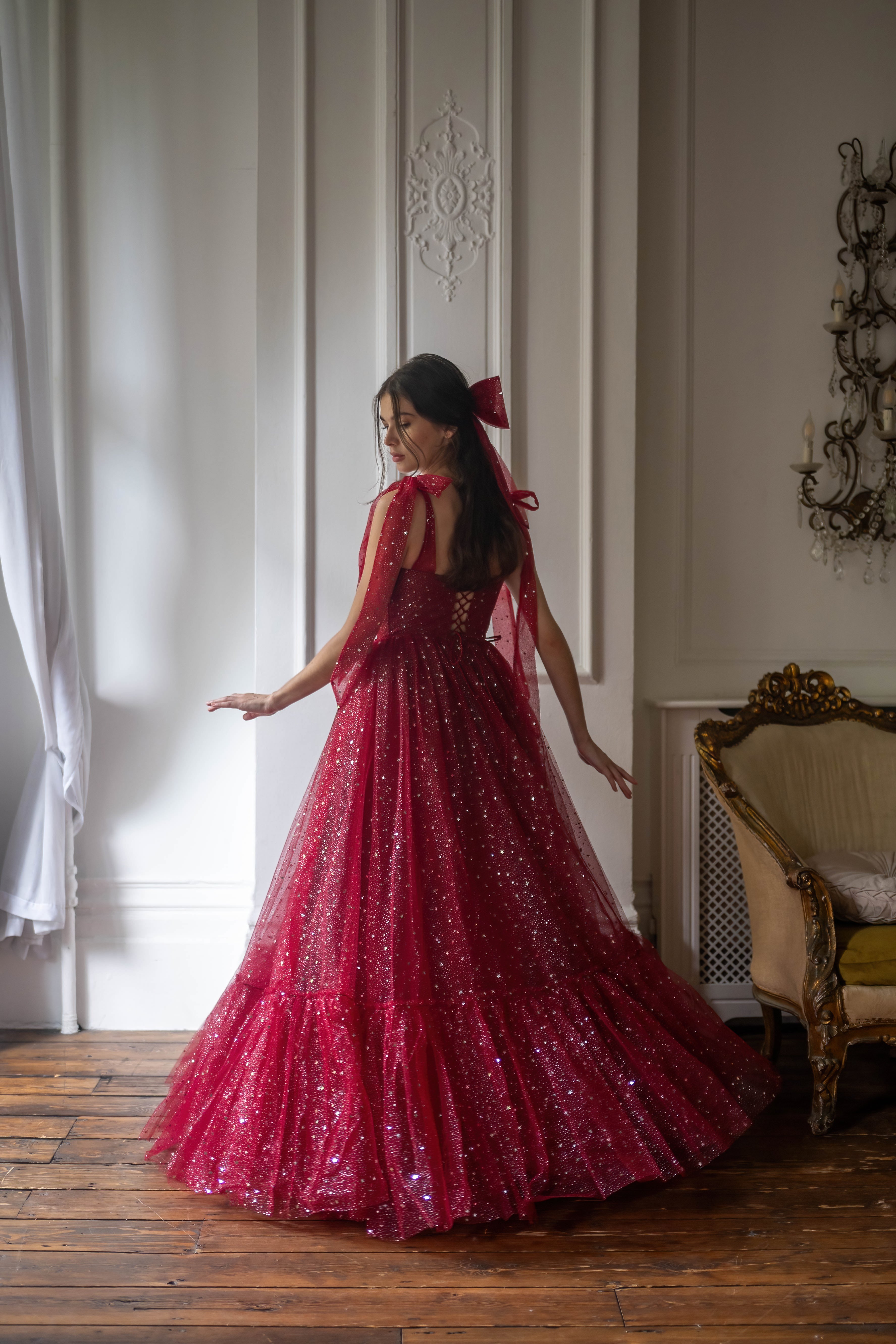 Ruby Slippers Eternity Gown
