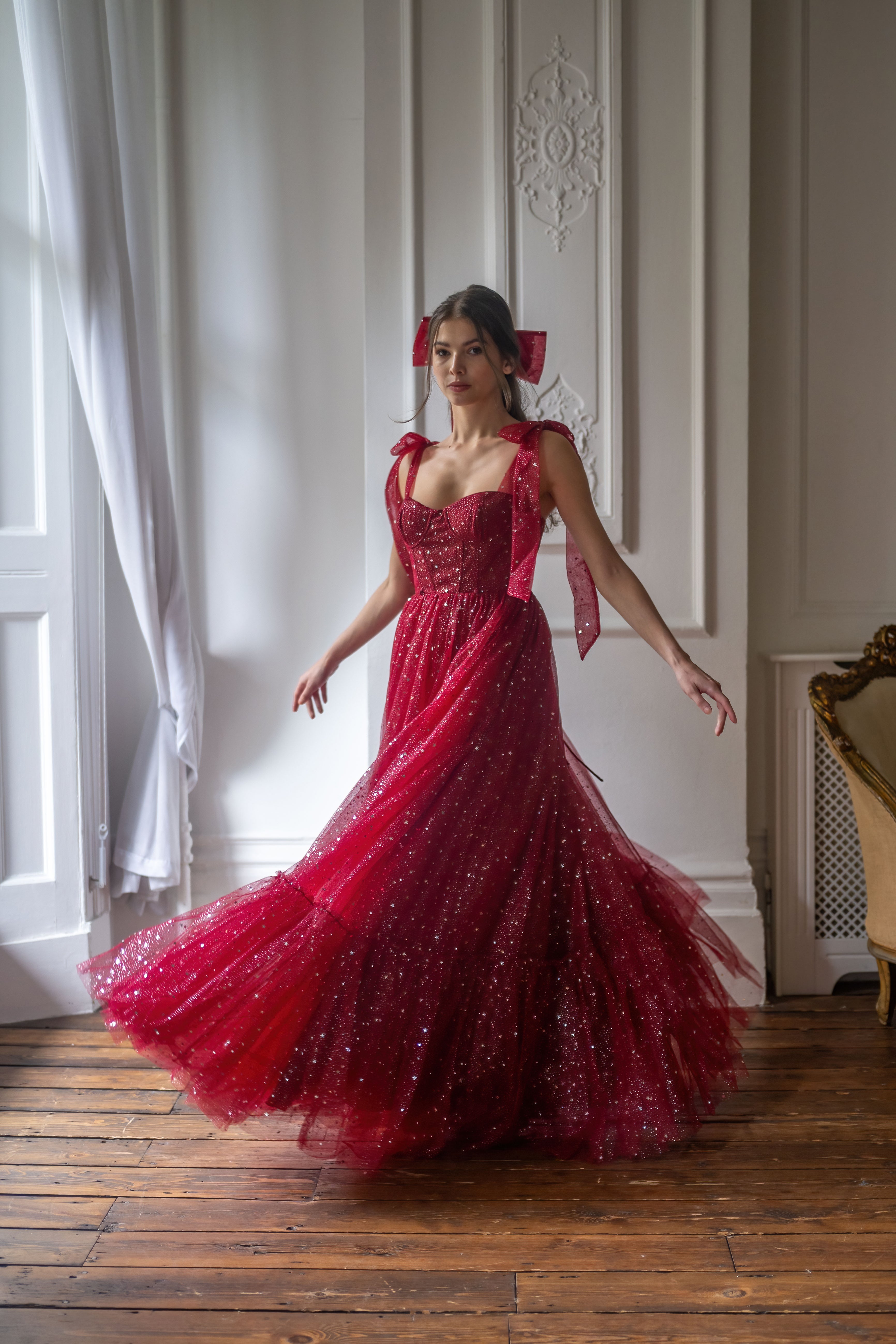 Ruby Slippers Eternity Gown