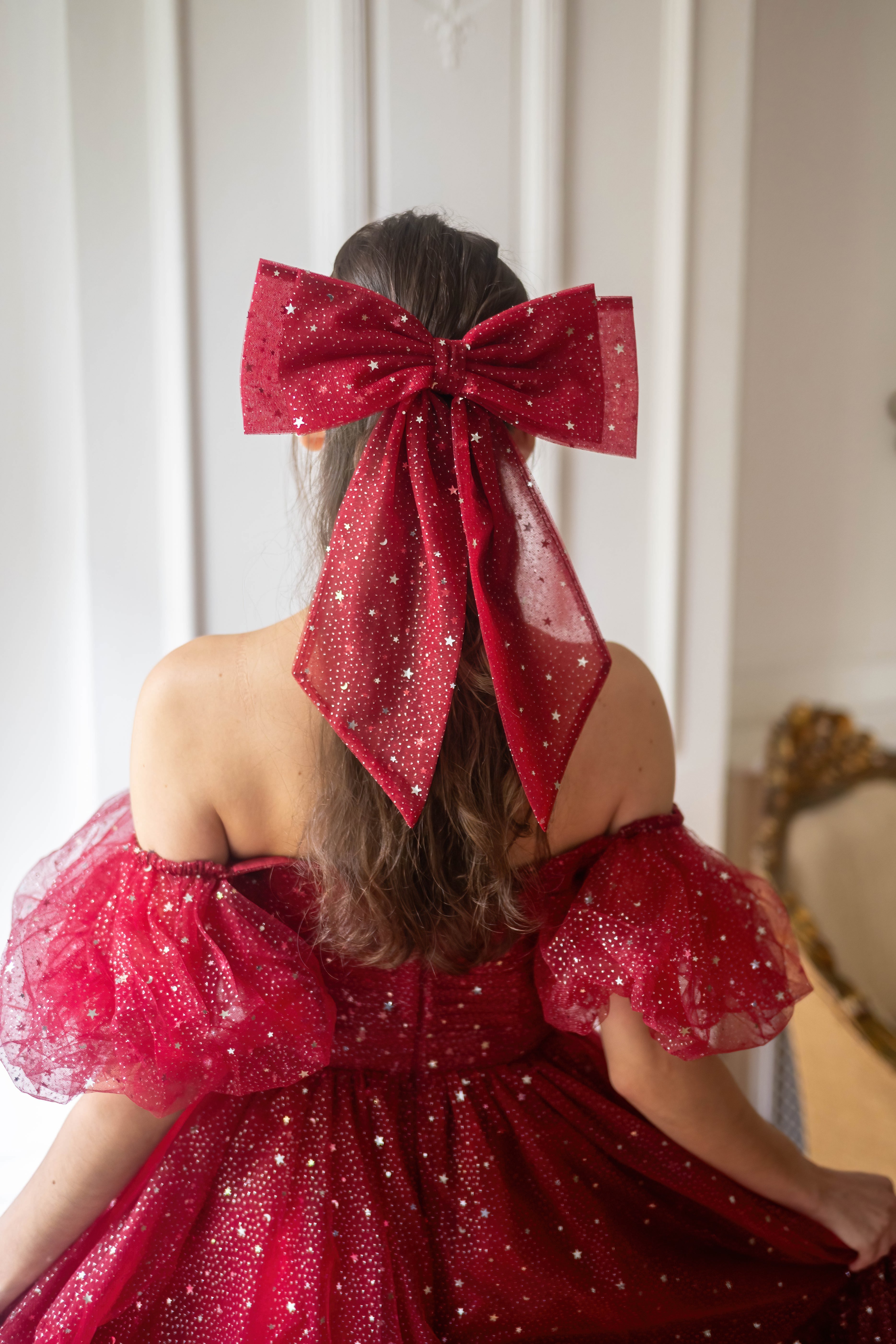 Ruby Slippers Hair Bow