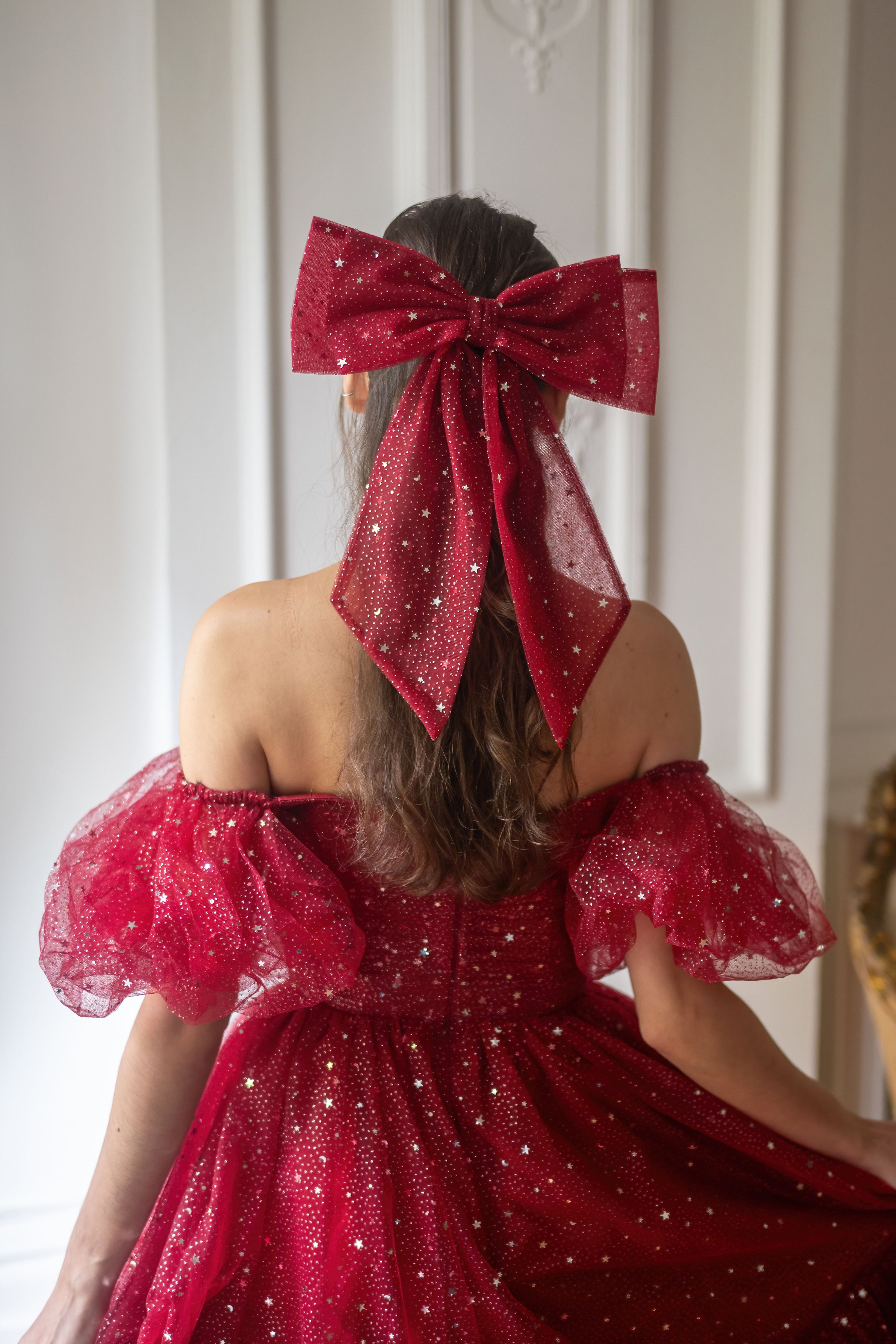 Ruby Slippers Hair Bow