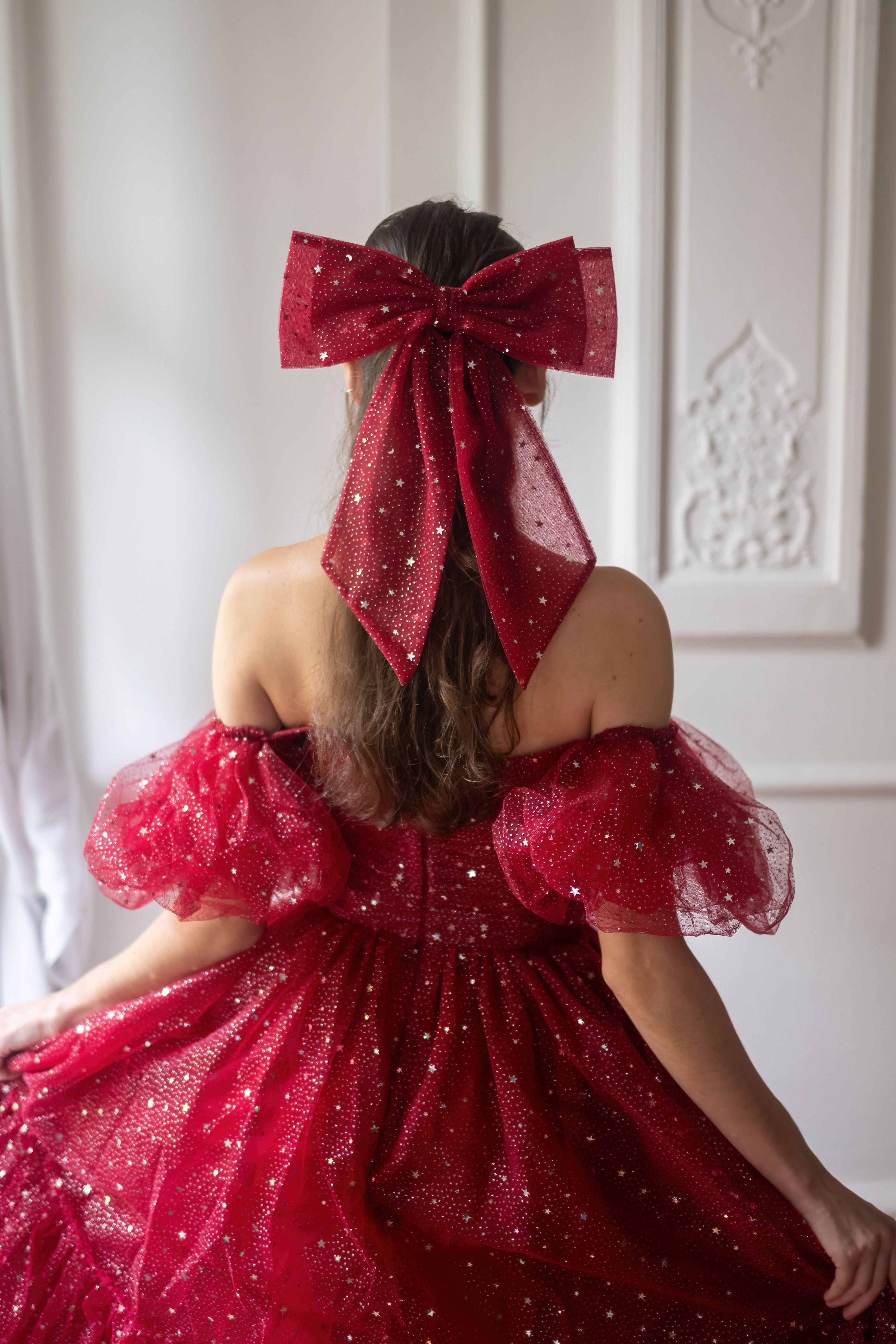 Ruby Slippers Hair Bow