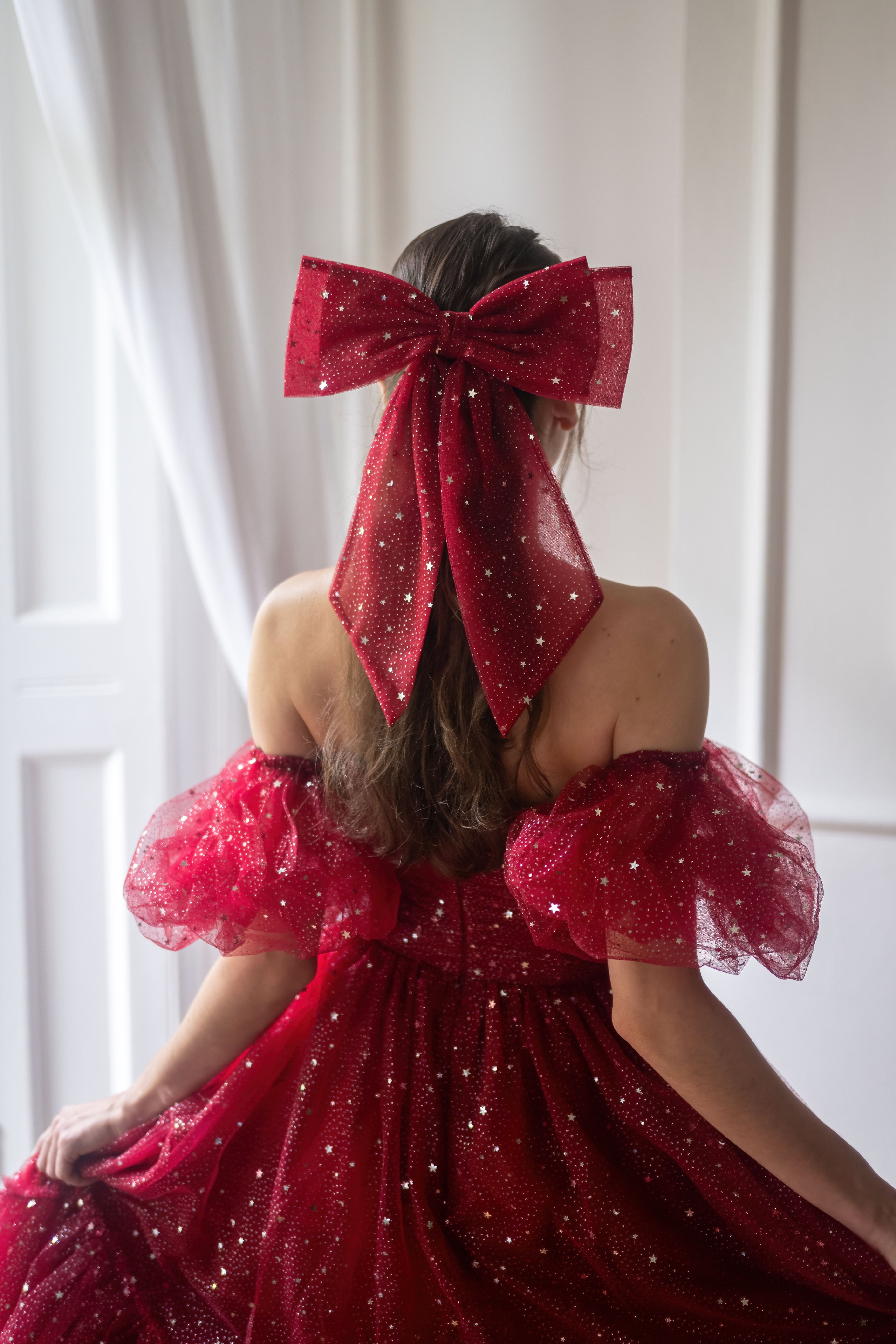 Ruby Slippers Hair Bow