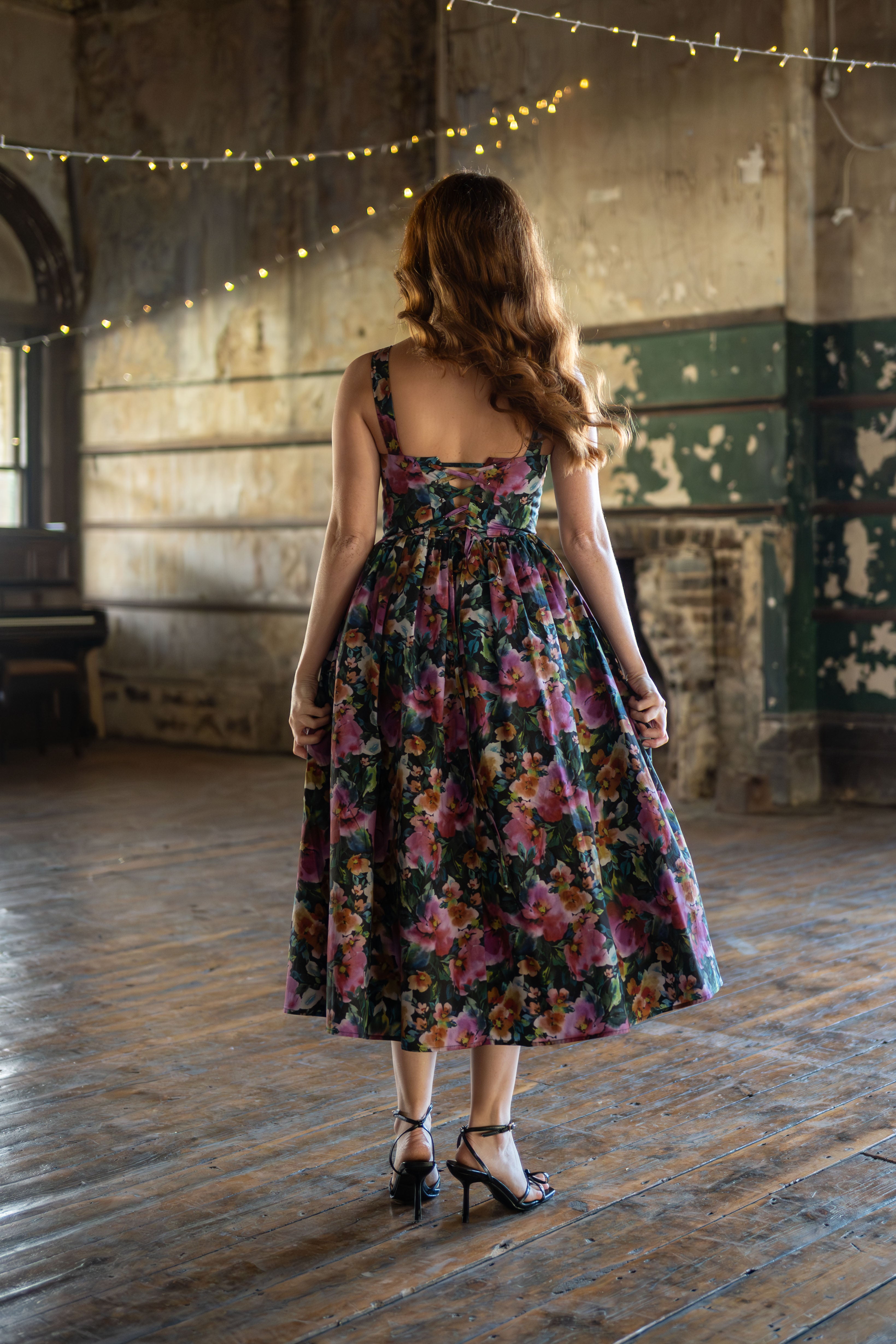 Sable Thorns Linden Dress