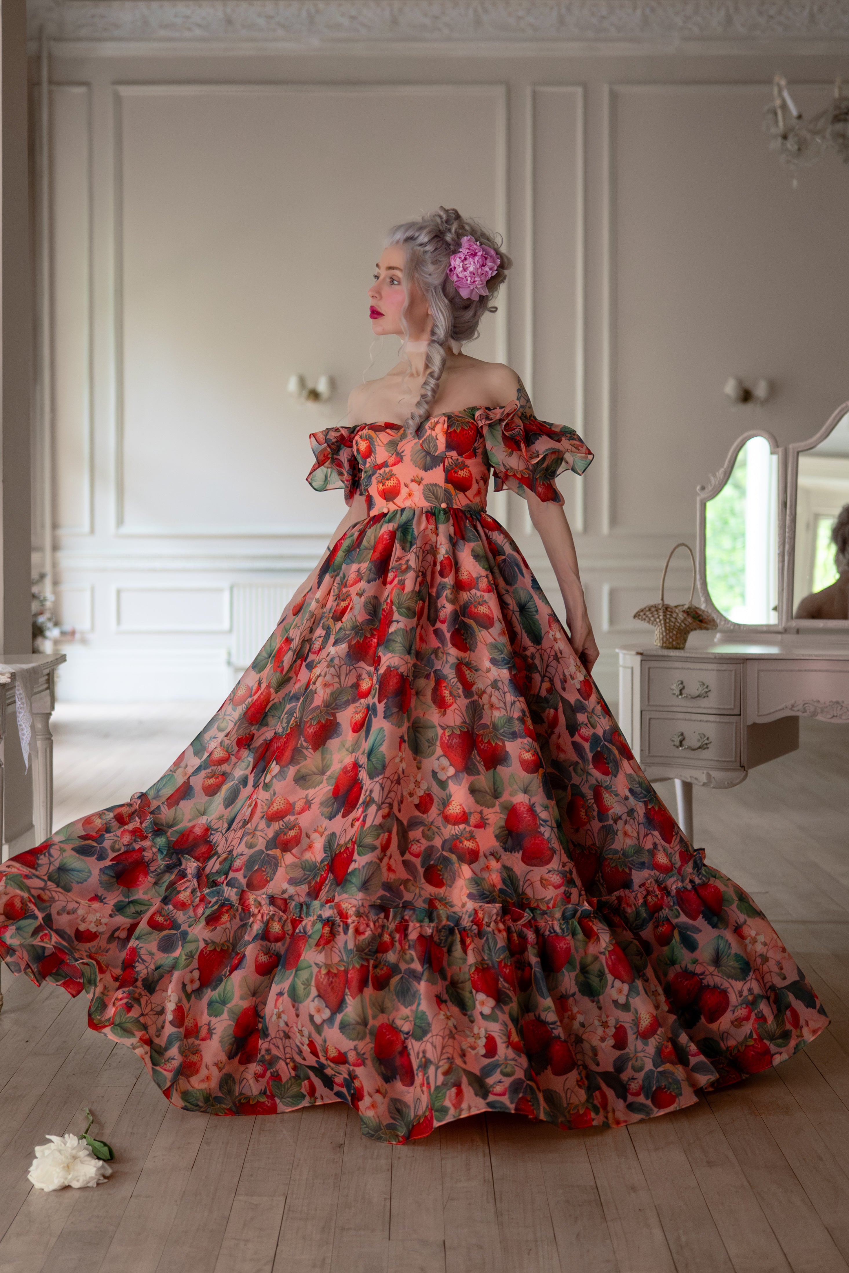 Scarlet Scandal Sorority Gown
