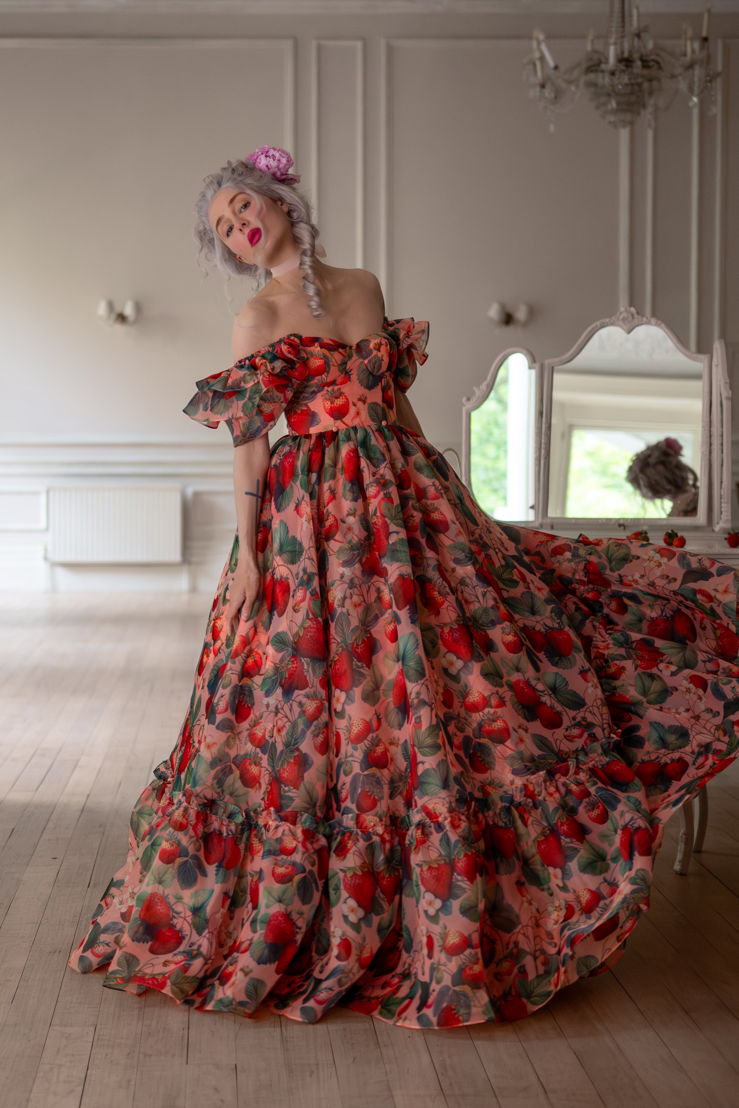 Scarlet Scandal Sorority Gown