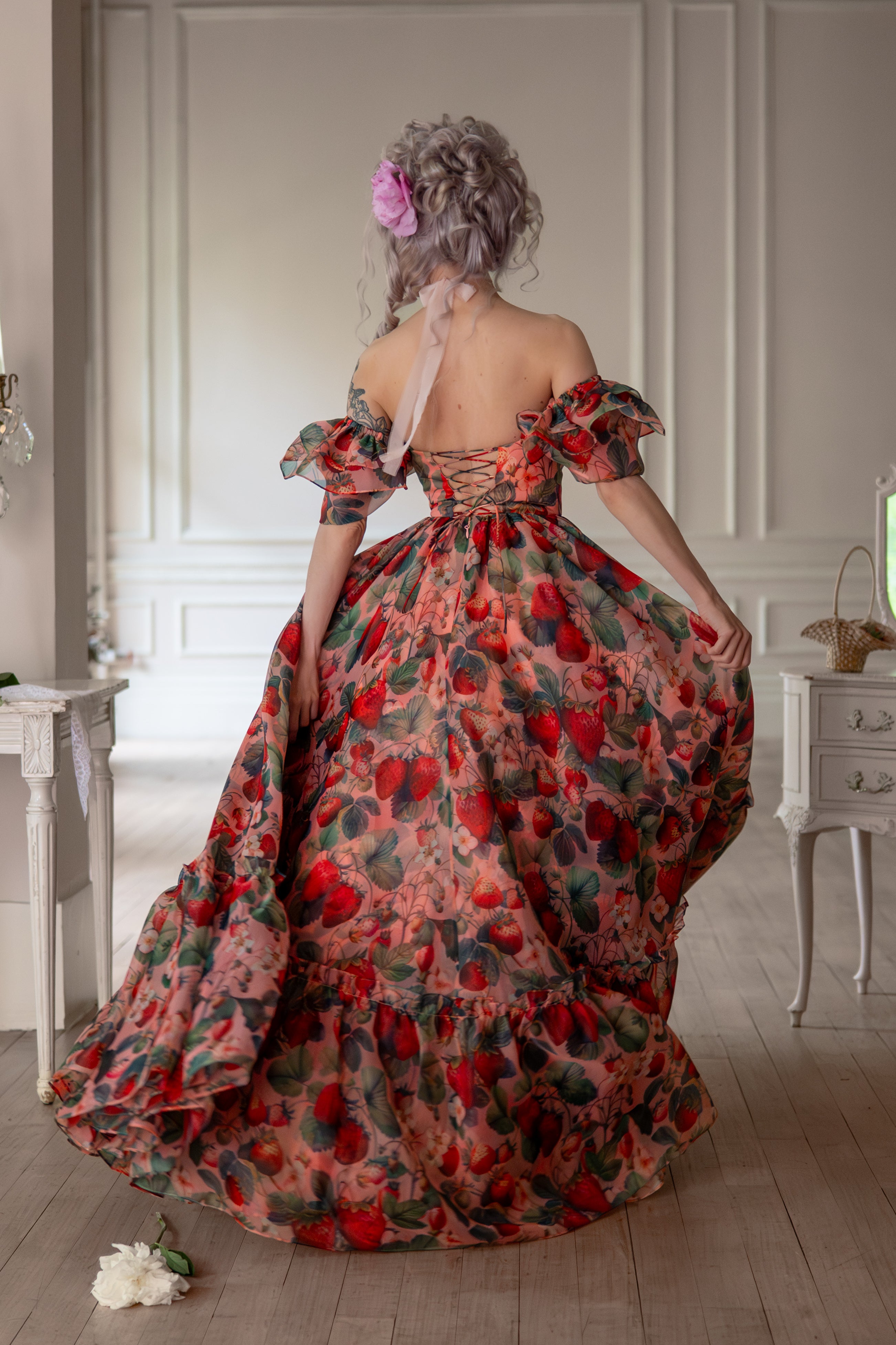 Scarlet Scandal Sorority Gown