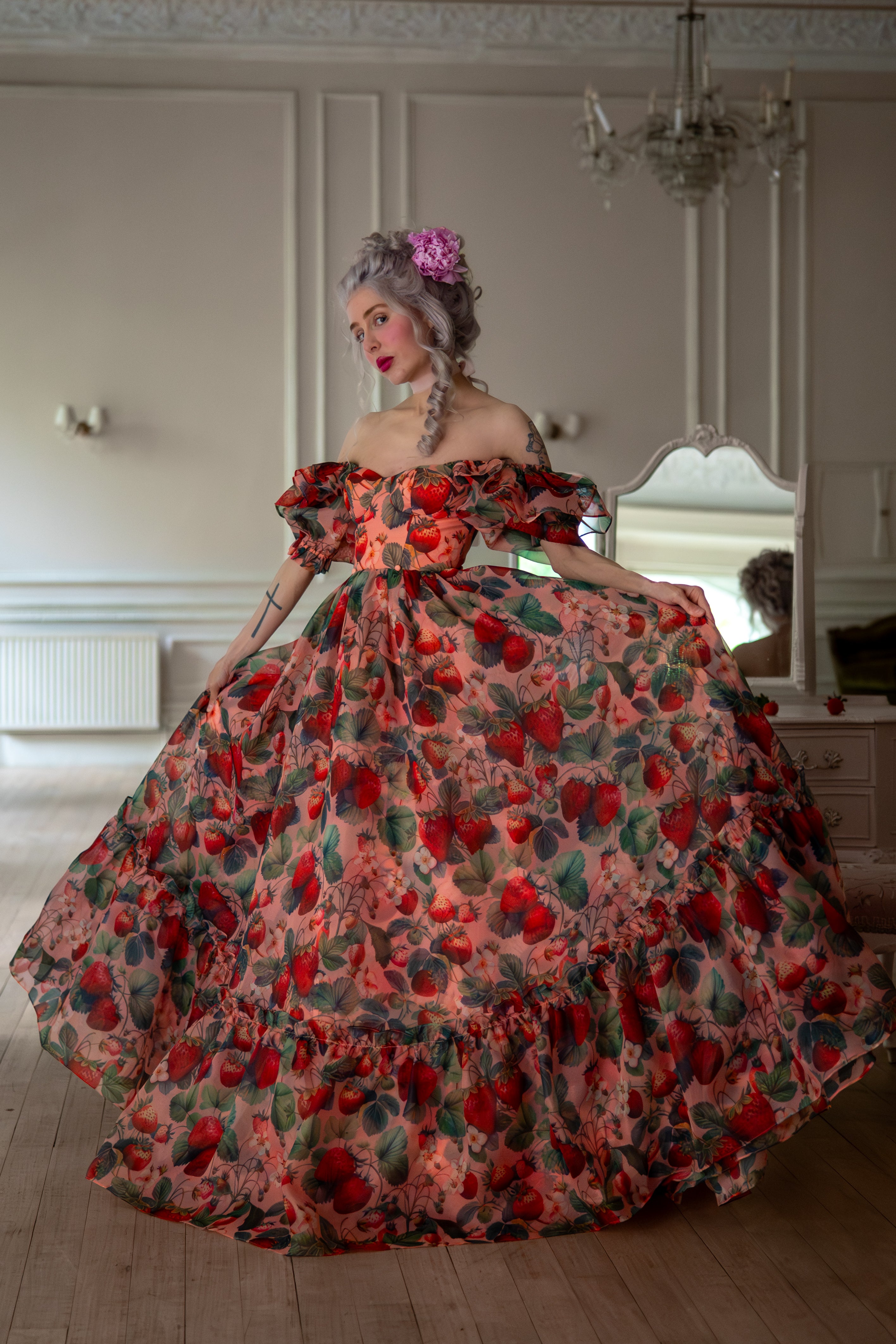 Scarlet Scandal Sorority Gown