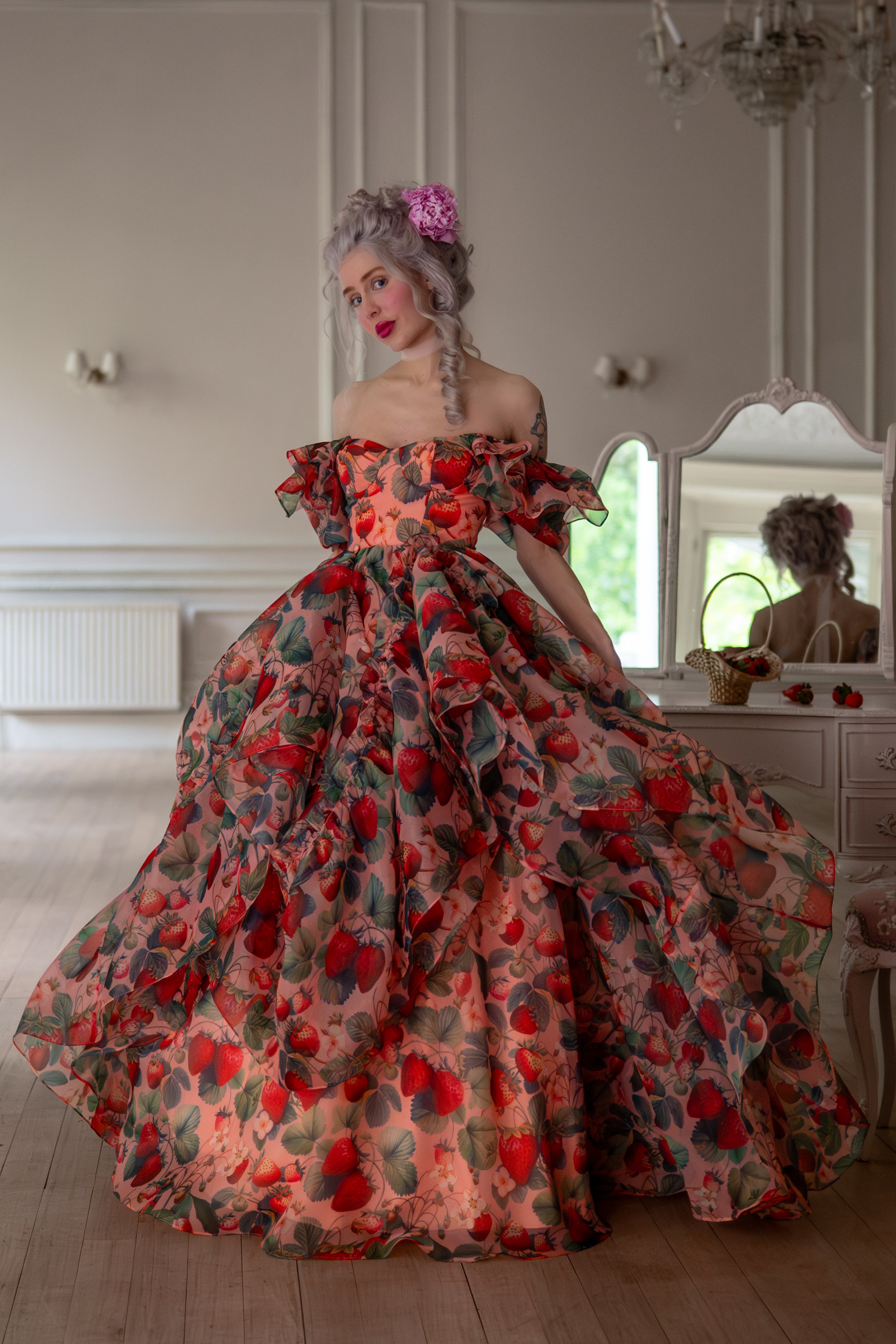 Scarlet Scandal Sorority Gown