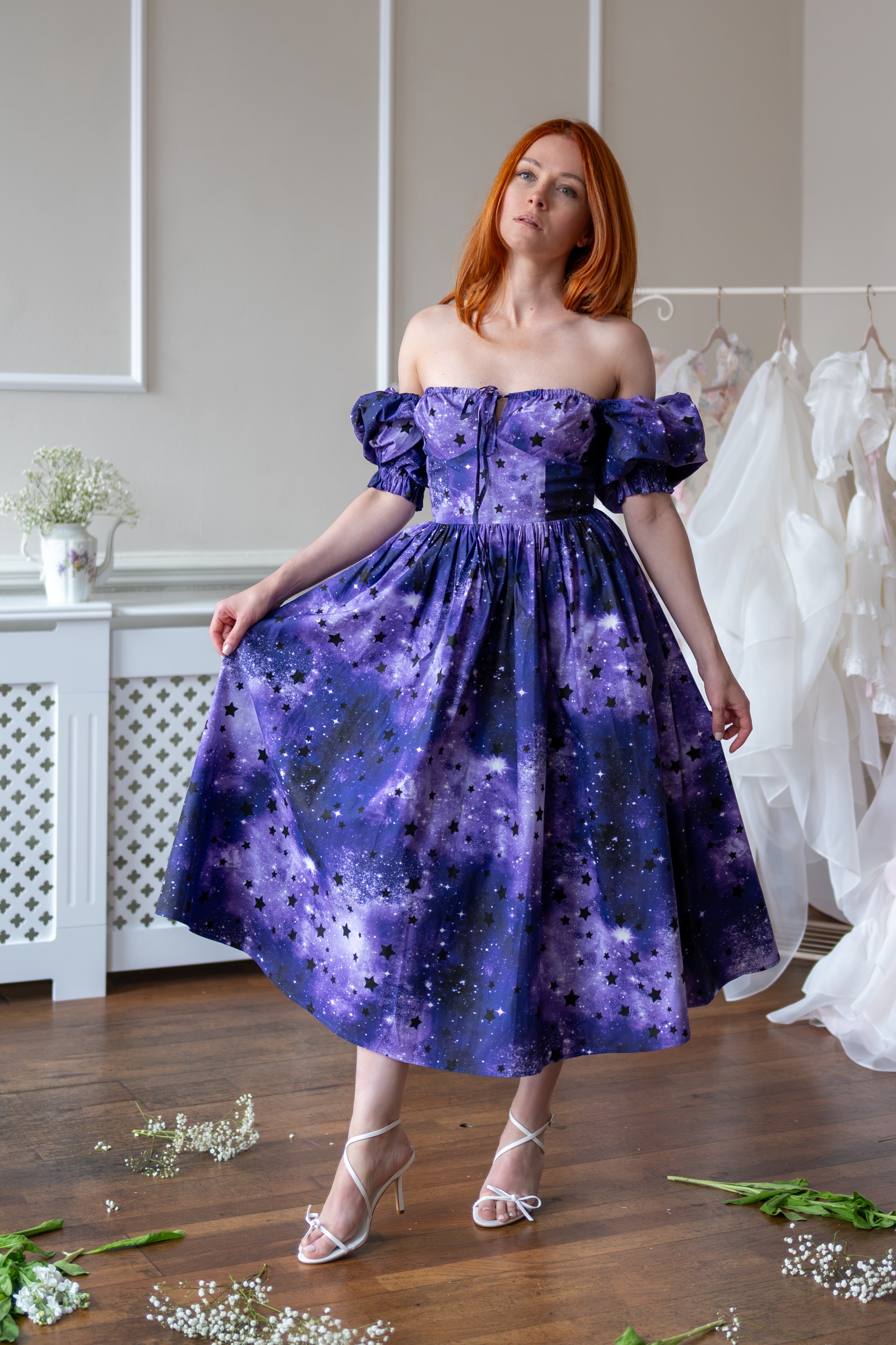 Season of the Witch Larkspur Dress