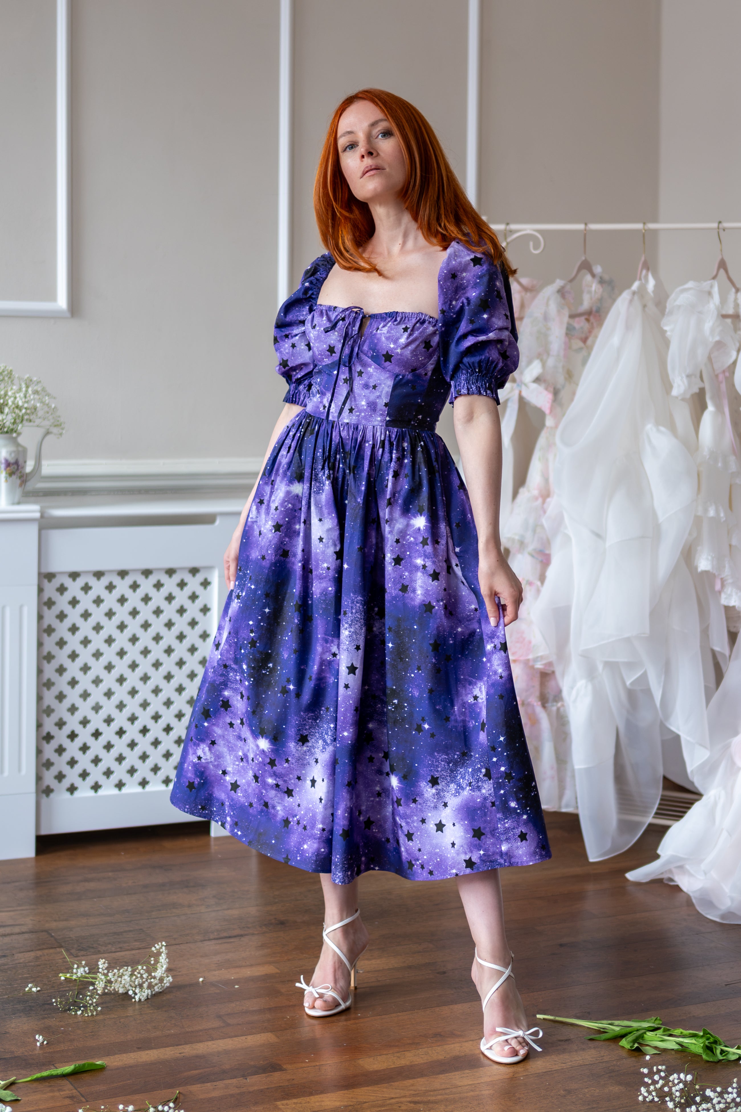 Season of the Witch Larkspur Dress