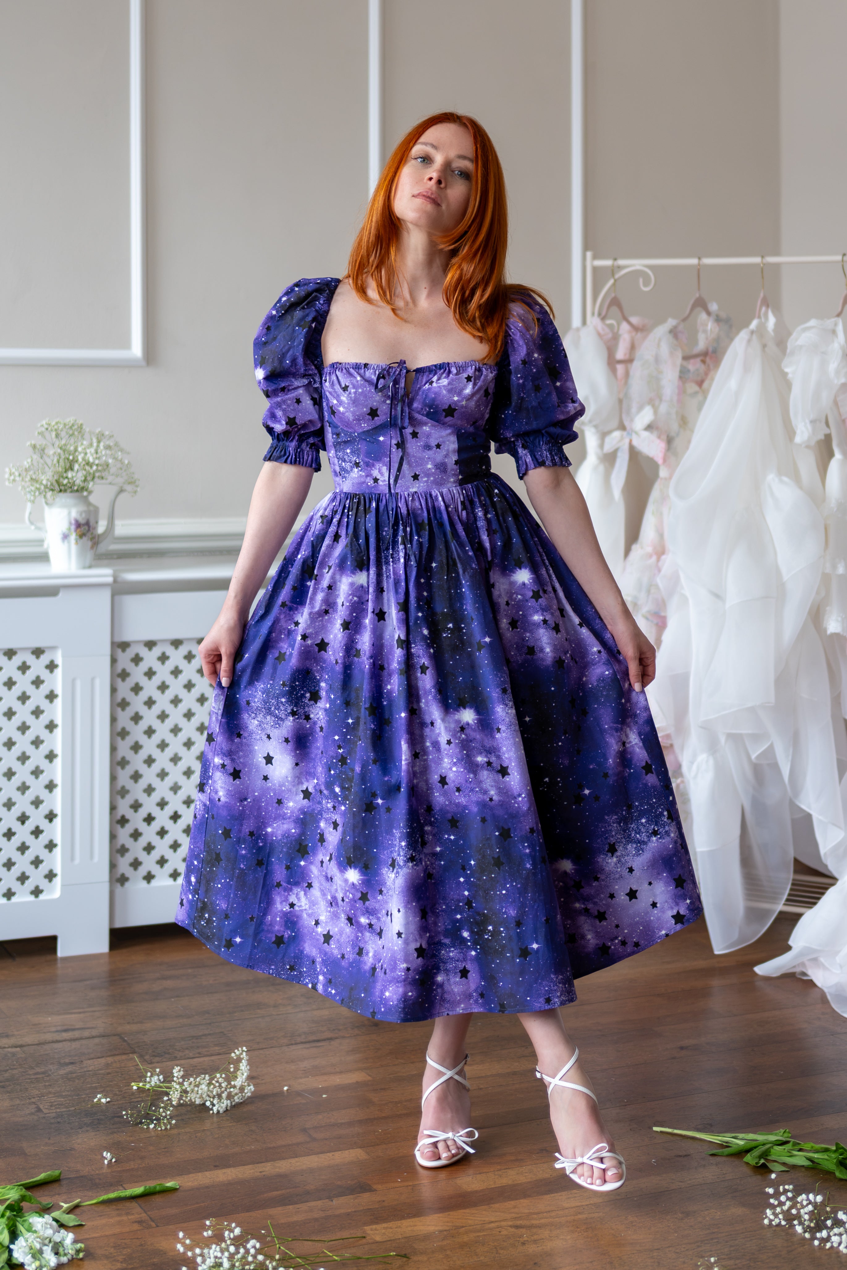 Season of the Witch Larkspur Dress