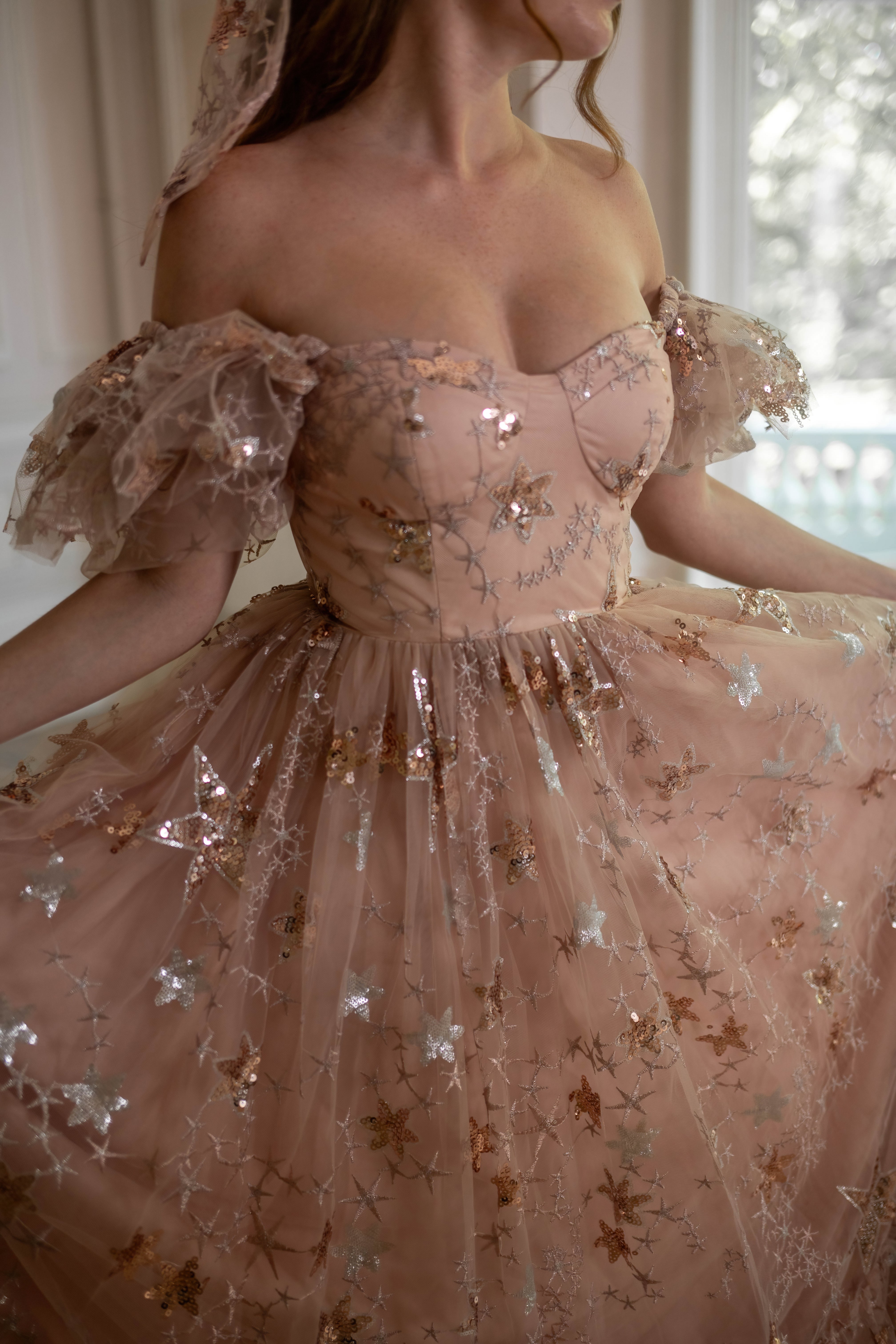 Star-Crossed Lovers Sorority Gown