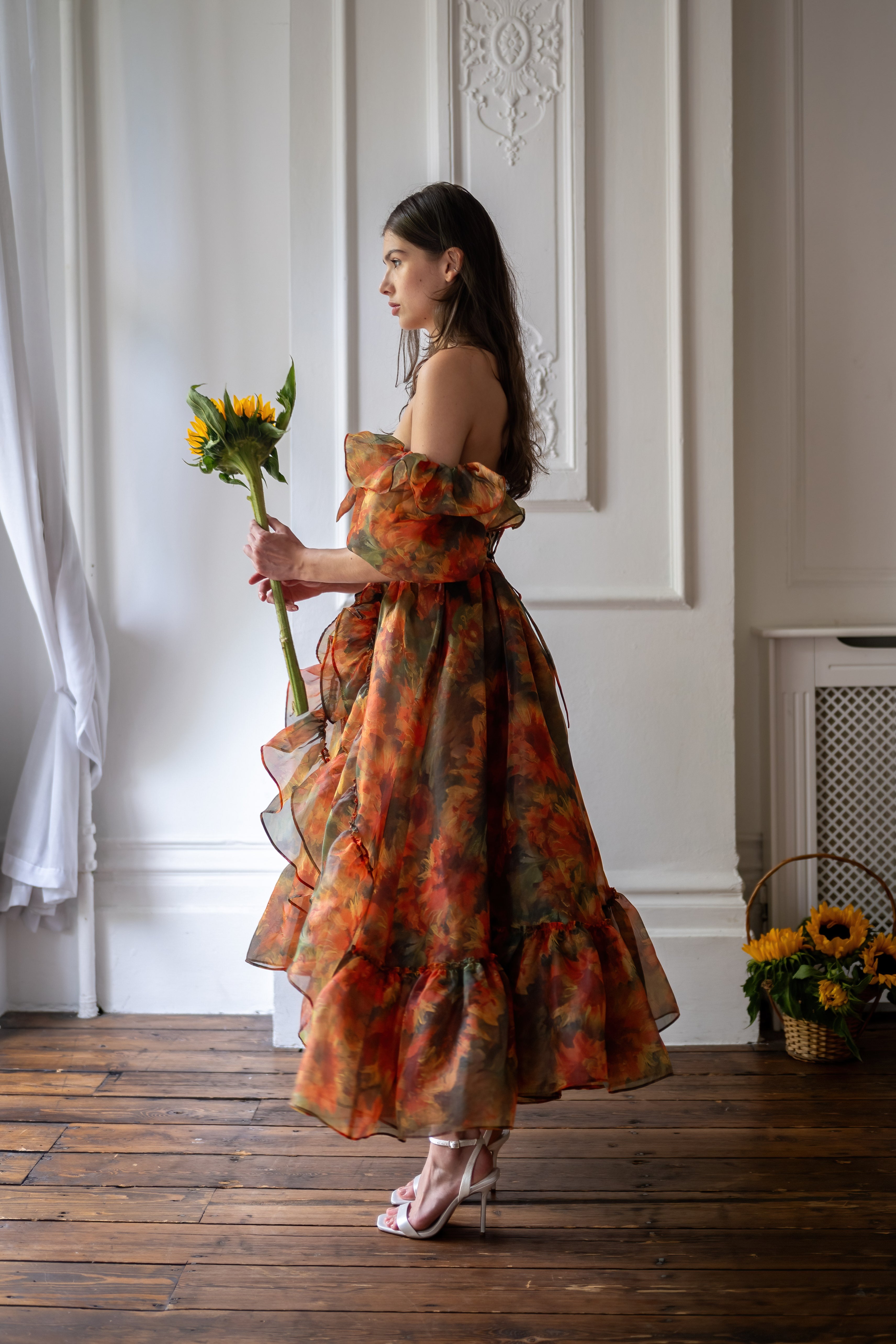 Sunflower Kiss Bluestocking Dress