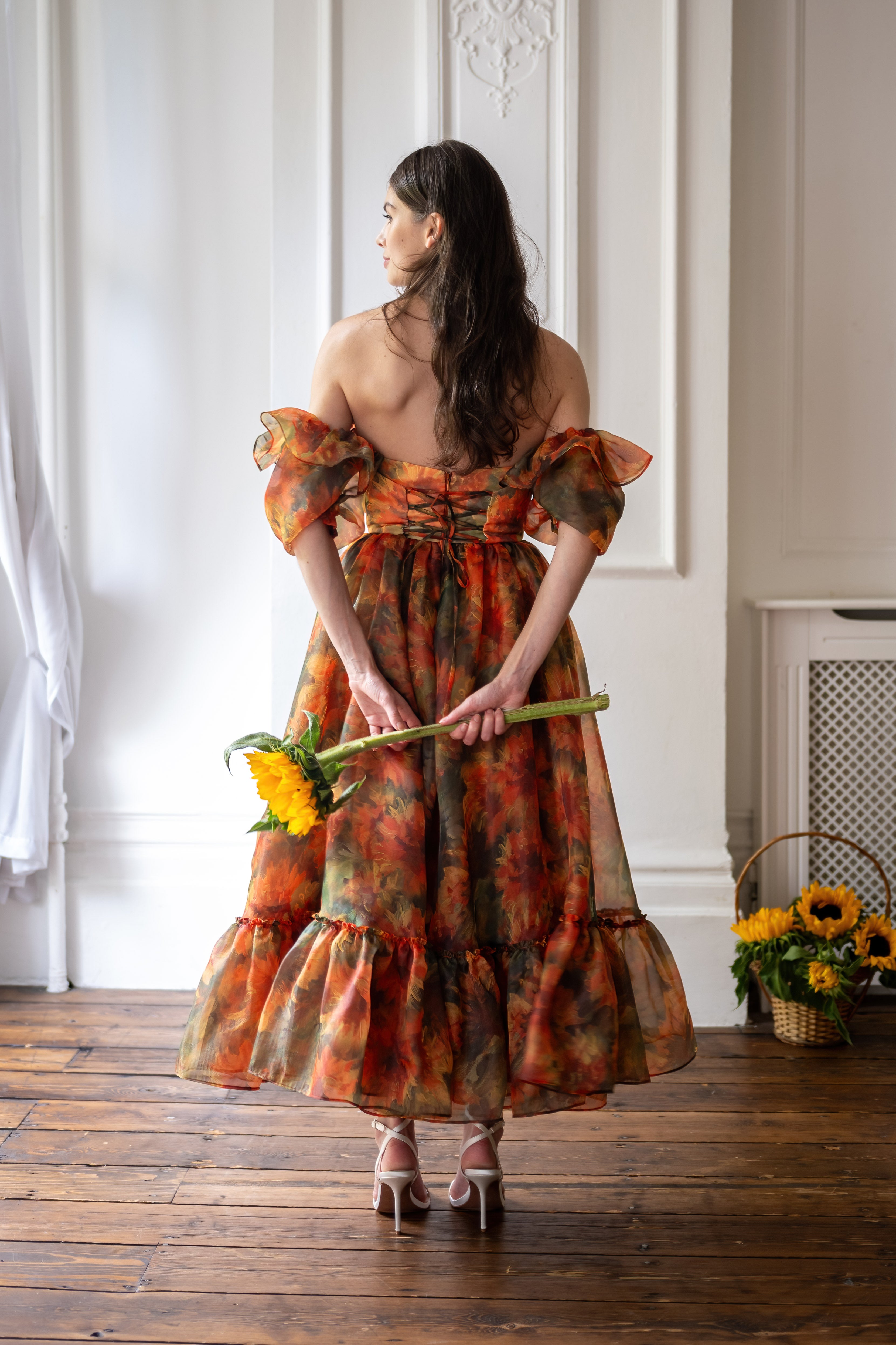 Sunflower Kiss Bluestocking Dress