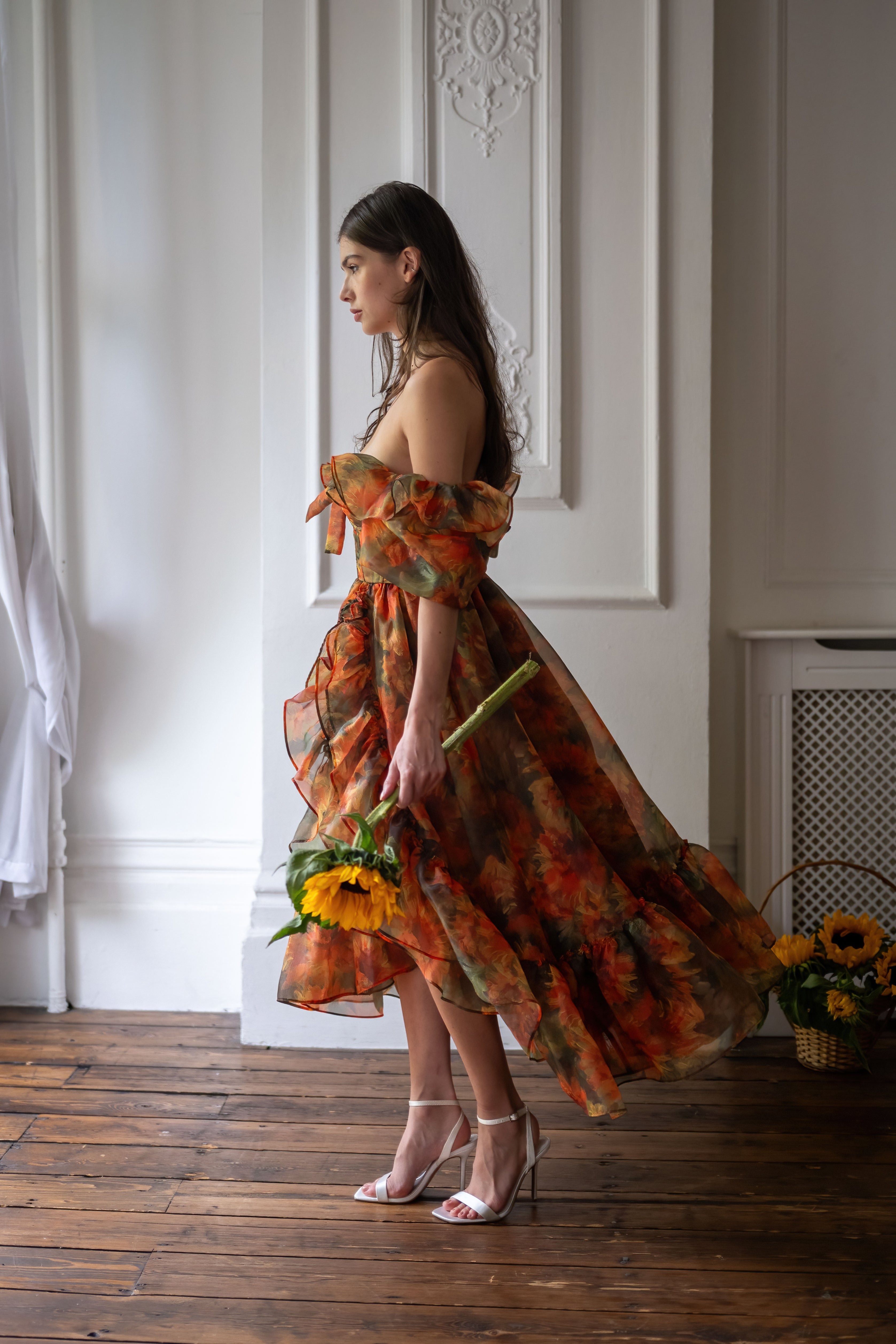Sunflower Kiss Bluestocking Dress
