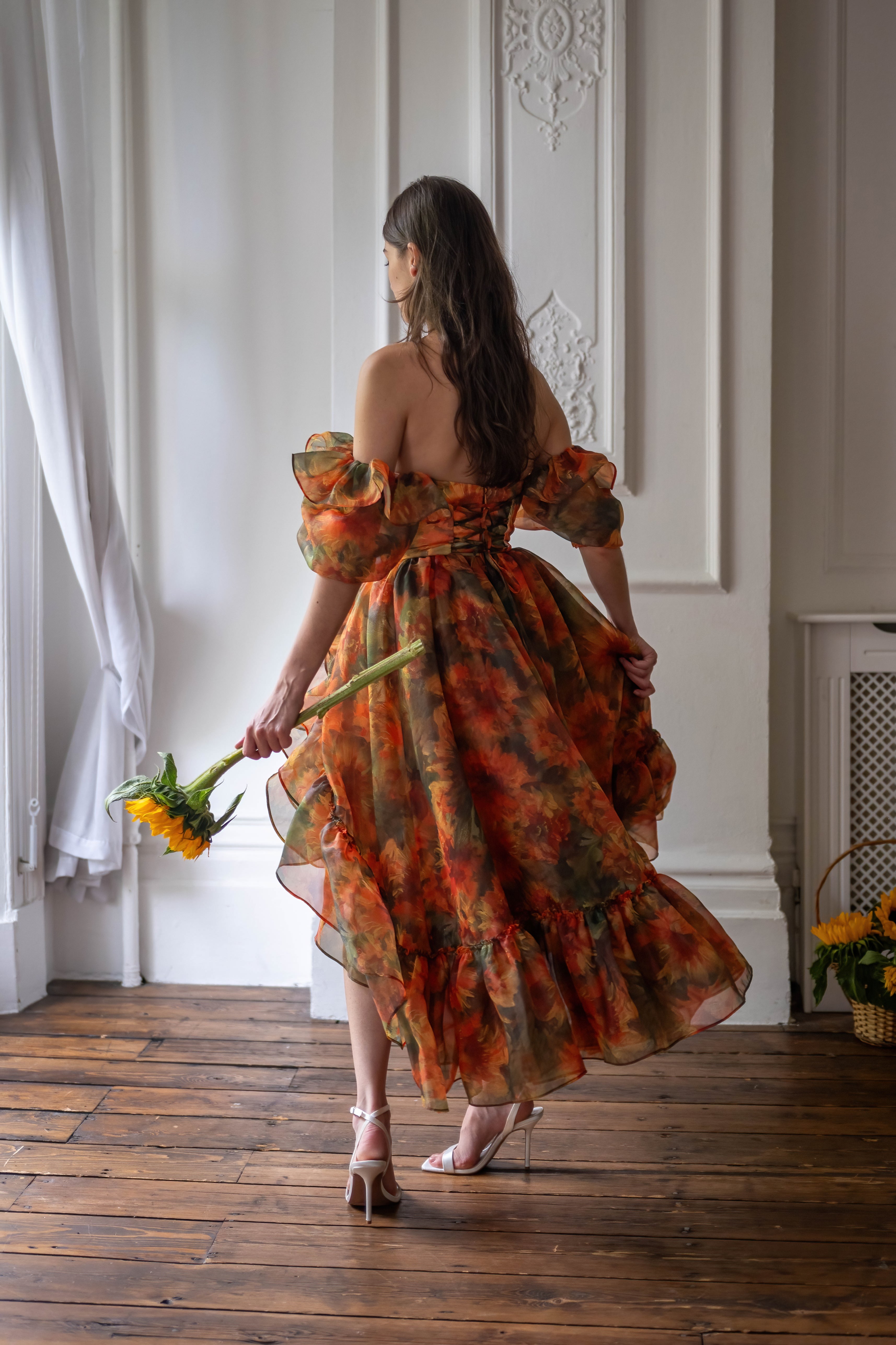 Sunflower Kiss Bluestocking Dress