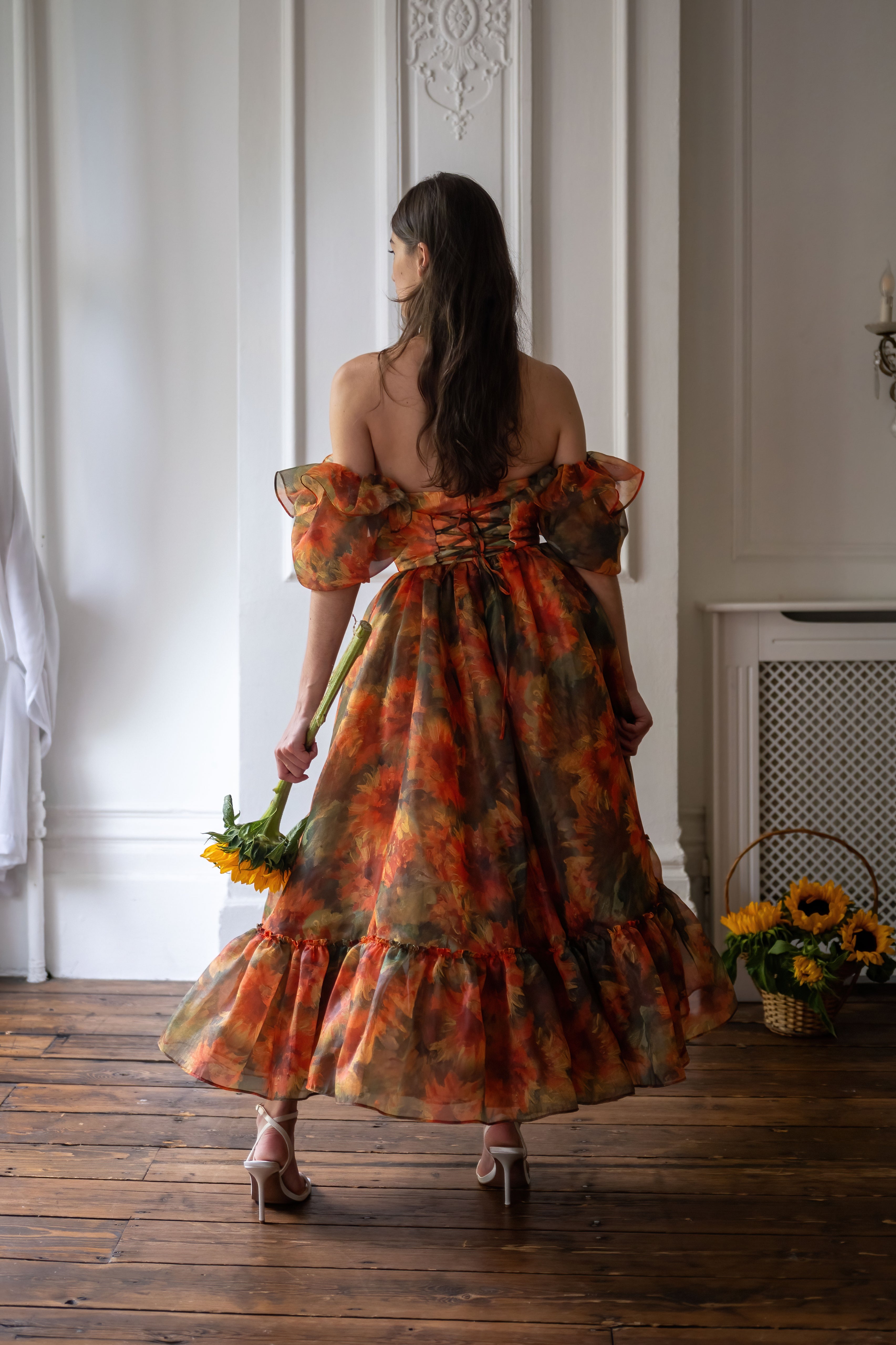 Sunflower Kiss Bluestocking Dress