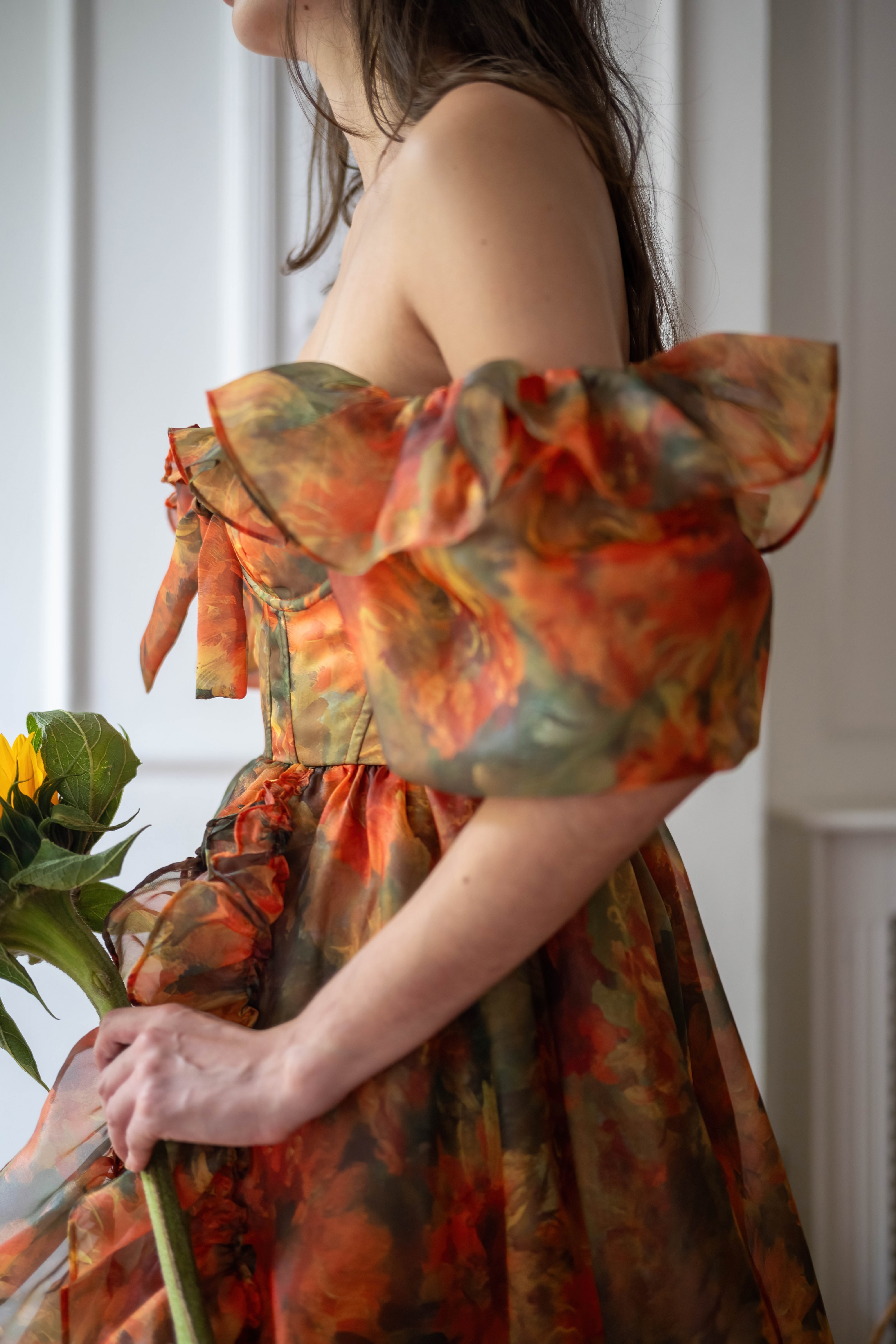 Sunflower Kiss Bluestocking Dress