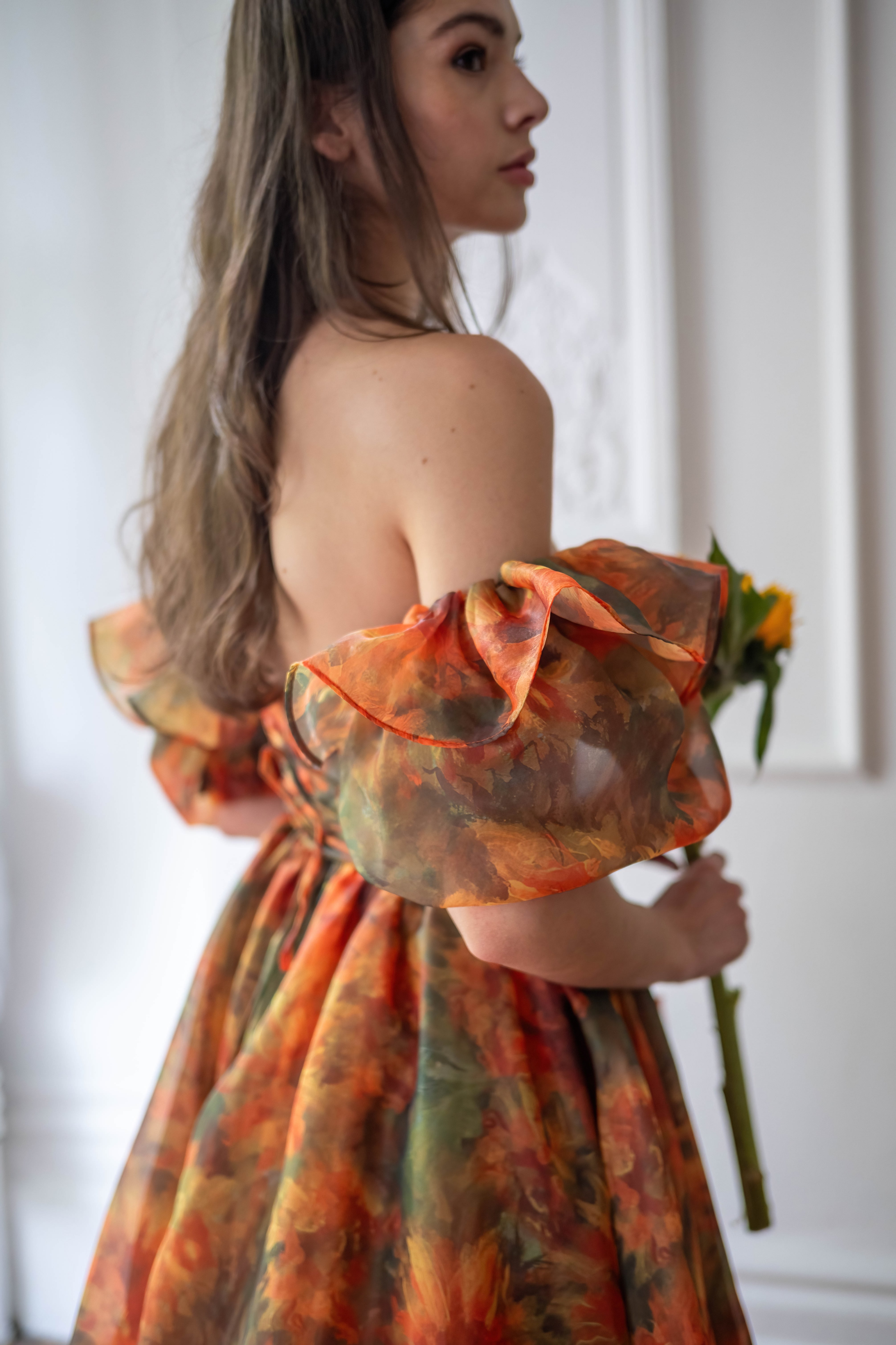 Sunflower Kiss Bluestocking Dress