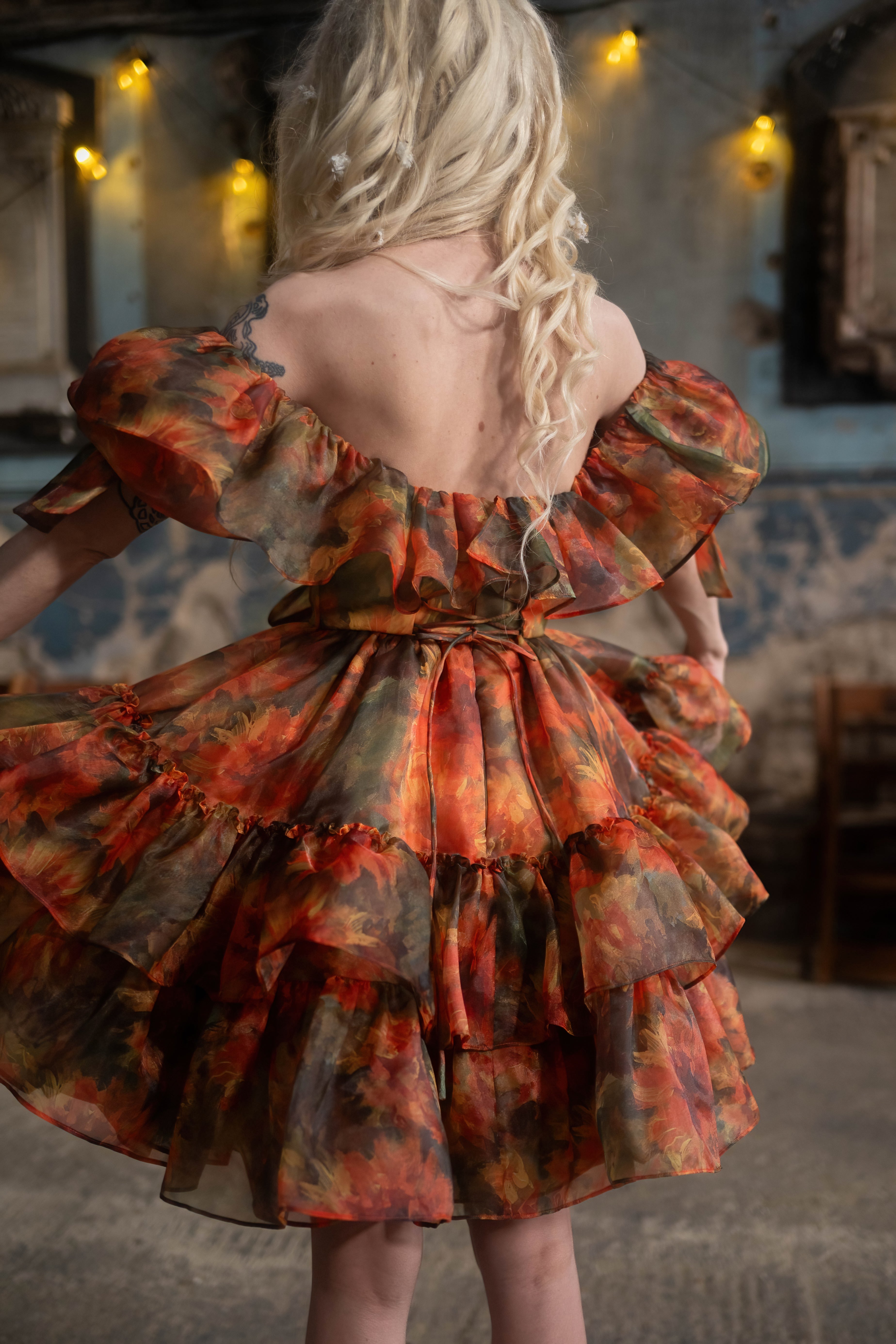 Sunflower Kiss Incantations Dress