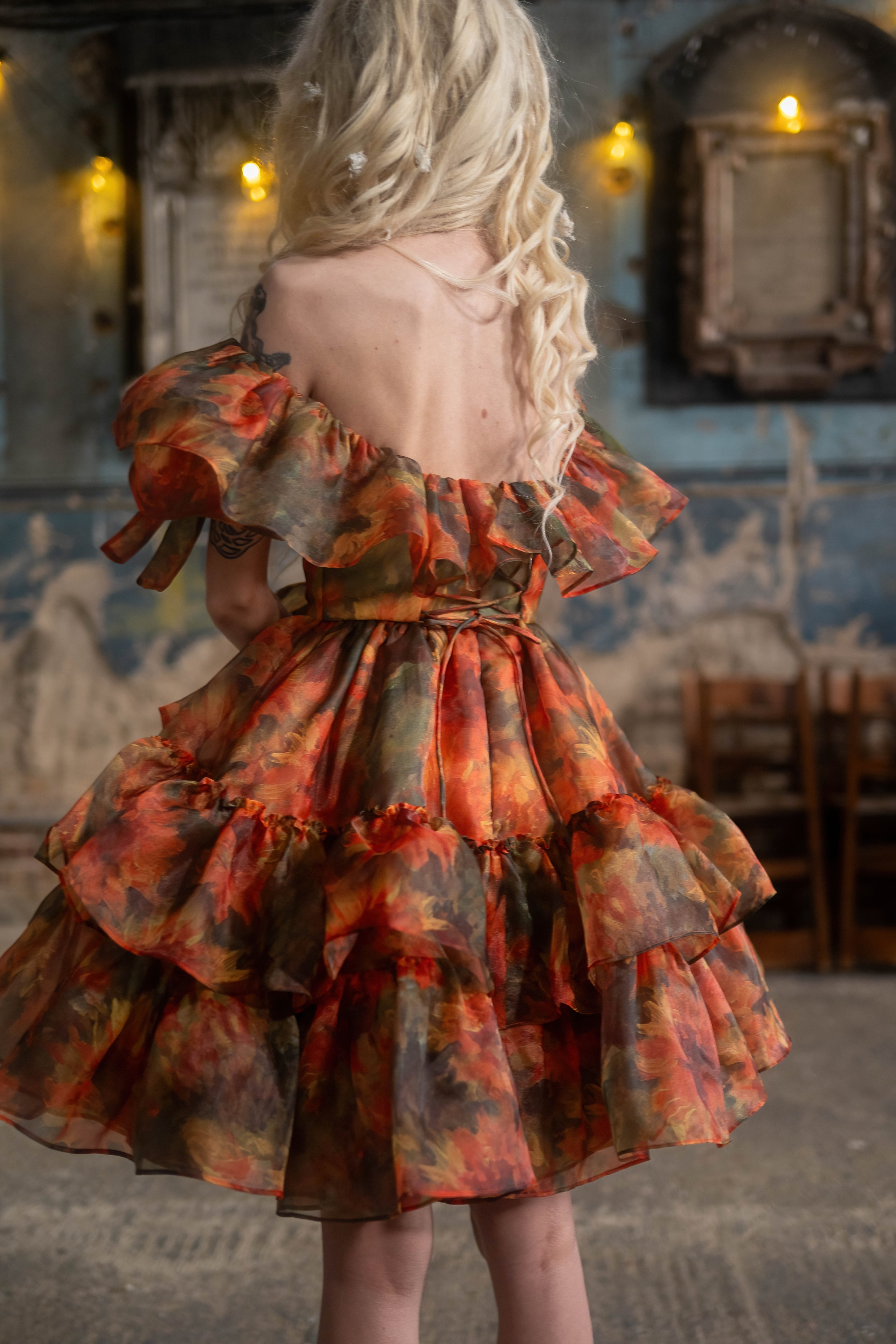 Sunflower Kiss Incantations Dress