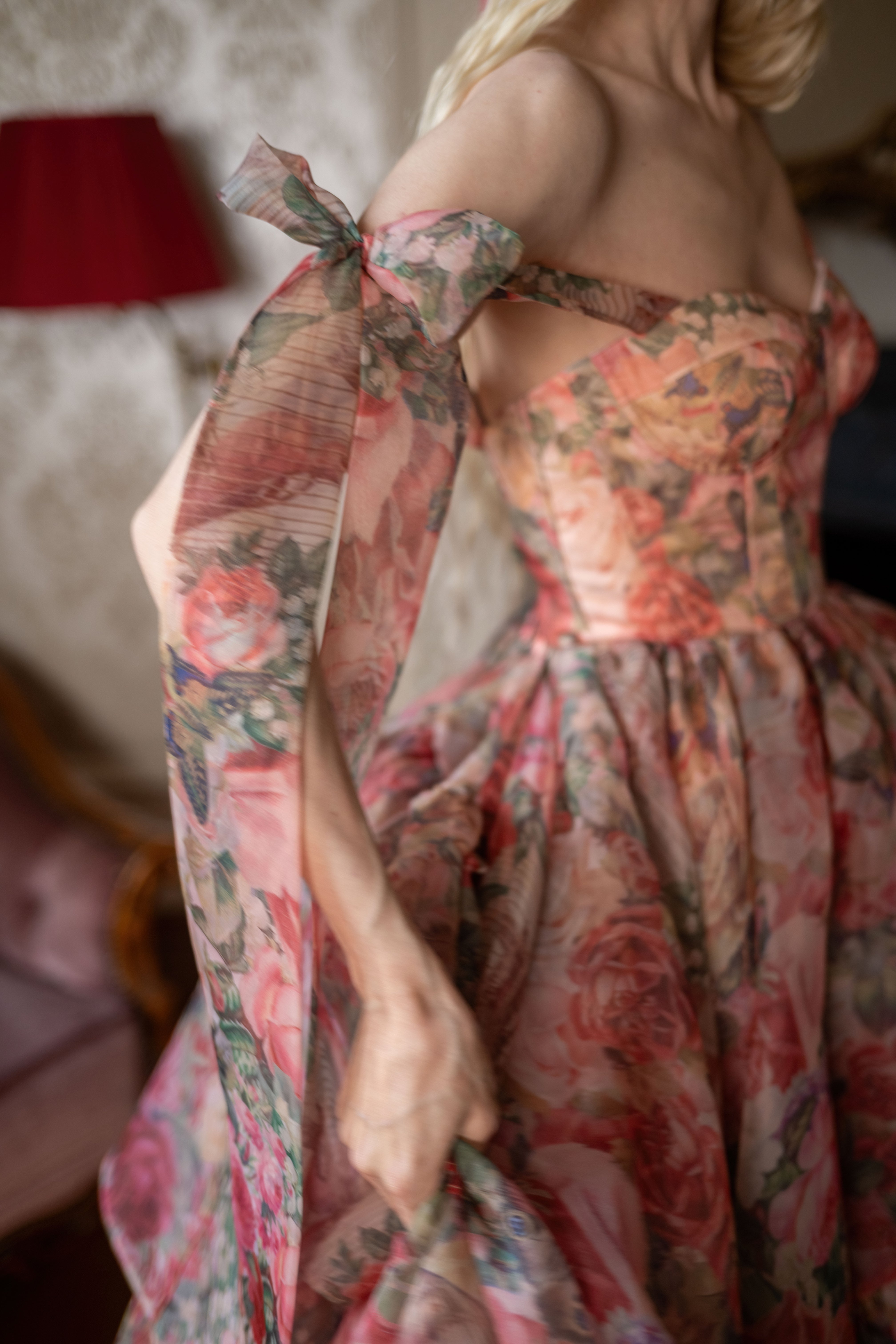 Garden of Eden Empress Train Gown