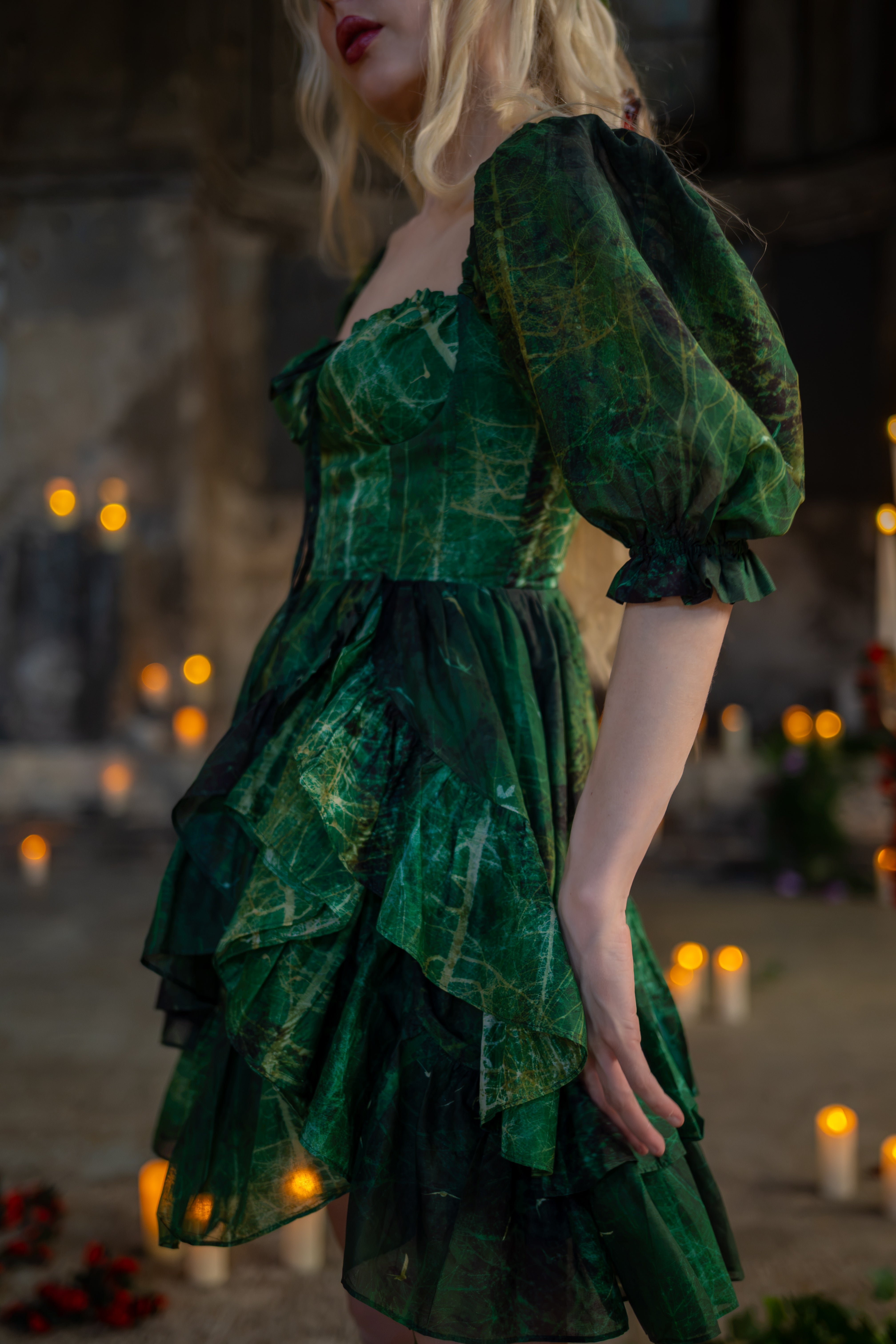 The Green Spell Masque Dress