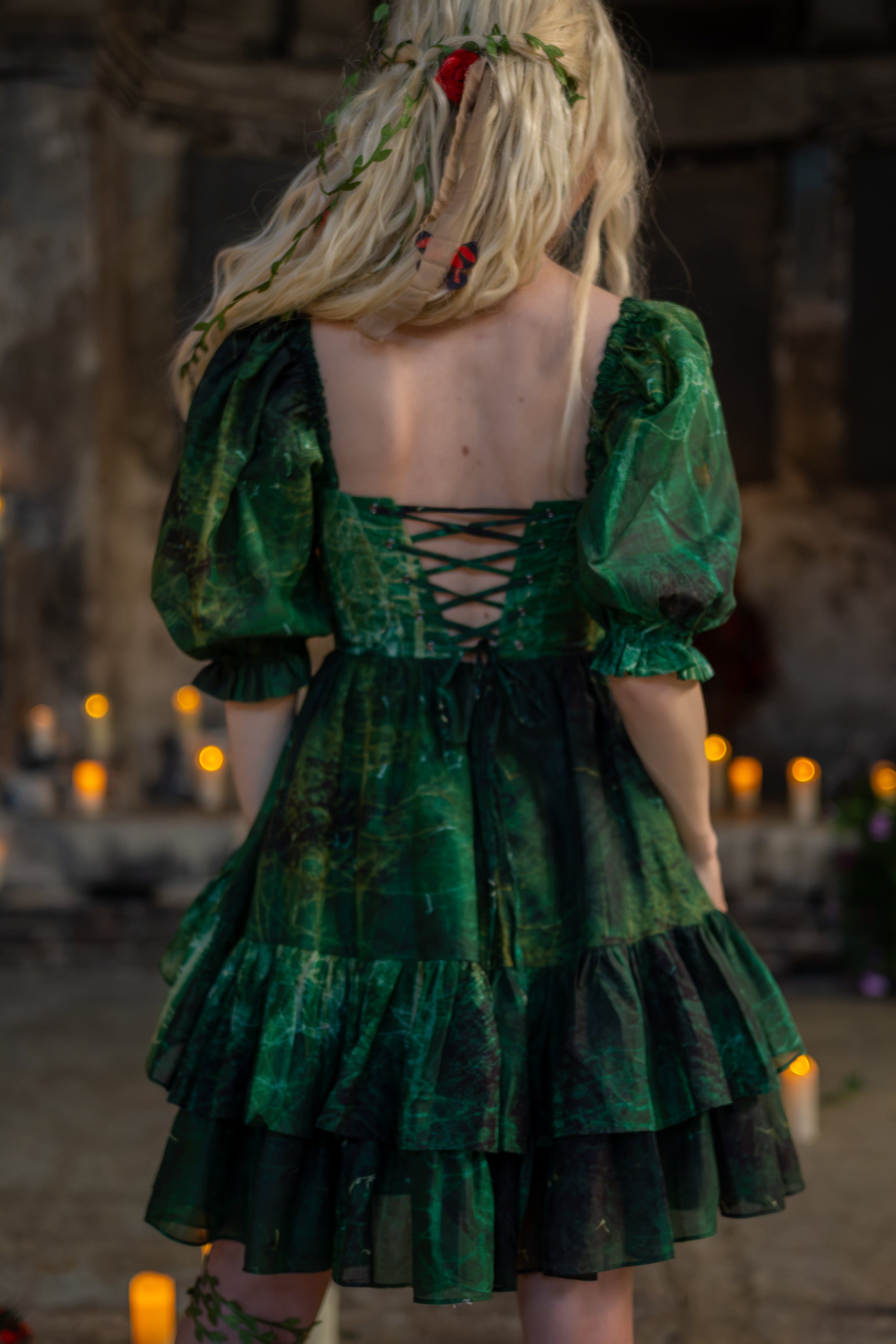 The Green Spell Masque Dress