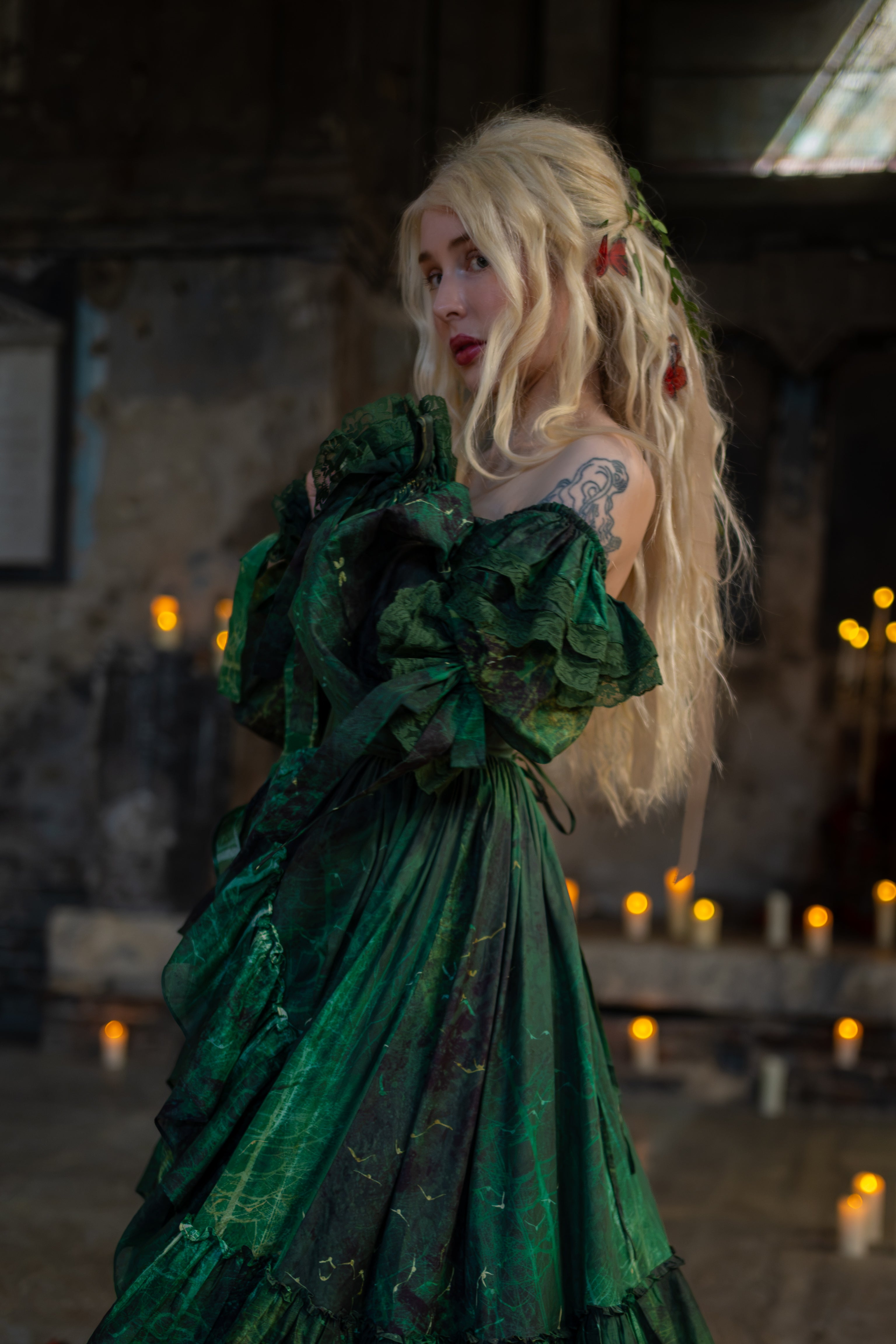 The Green Spell Vesper Gown