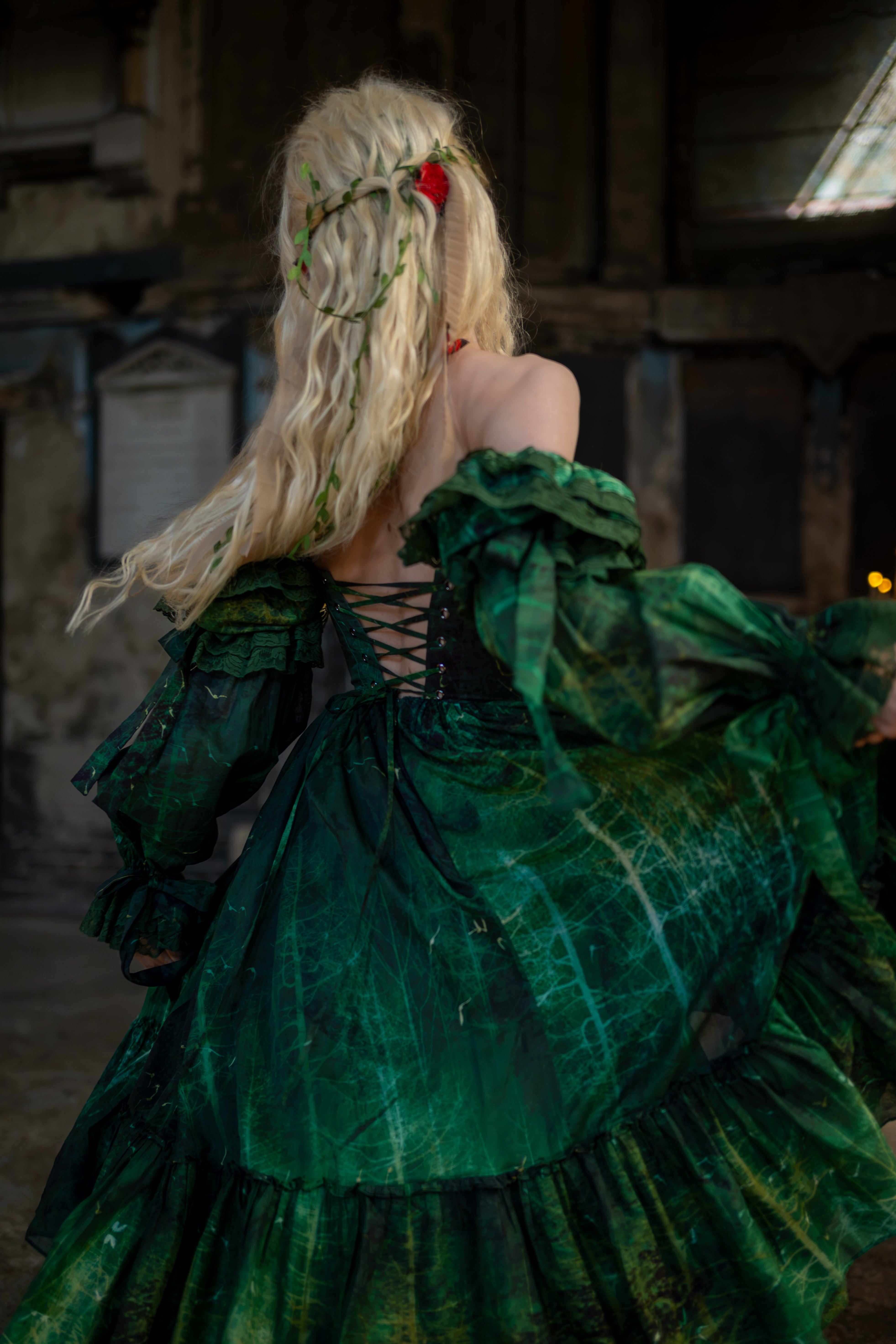 The Green Spell Vesper Gown