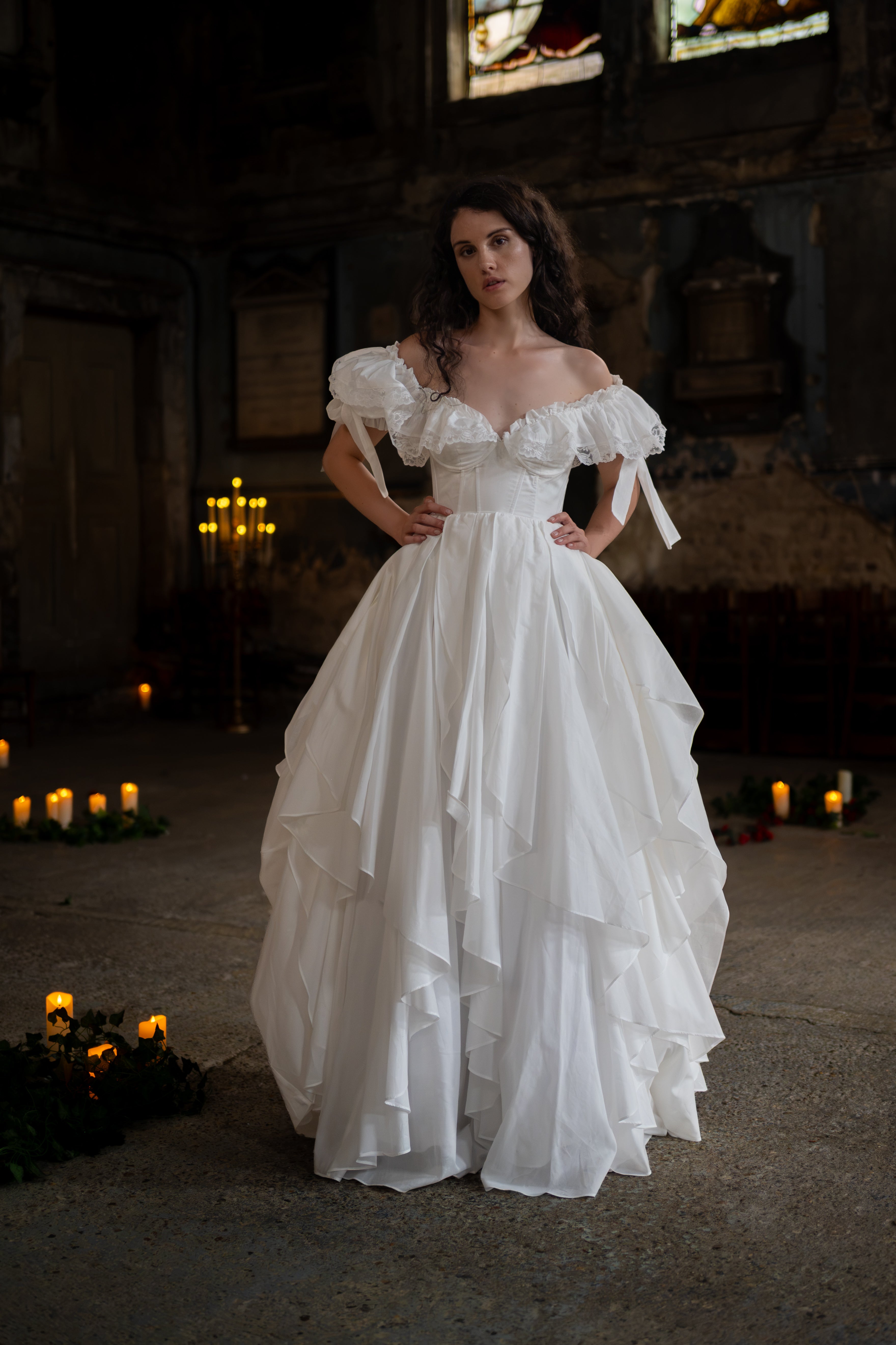 Under Starlit Boughs Bridal Gown