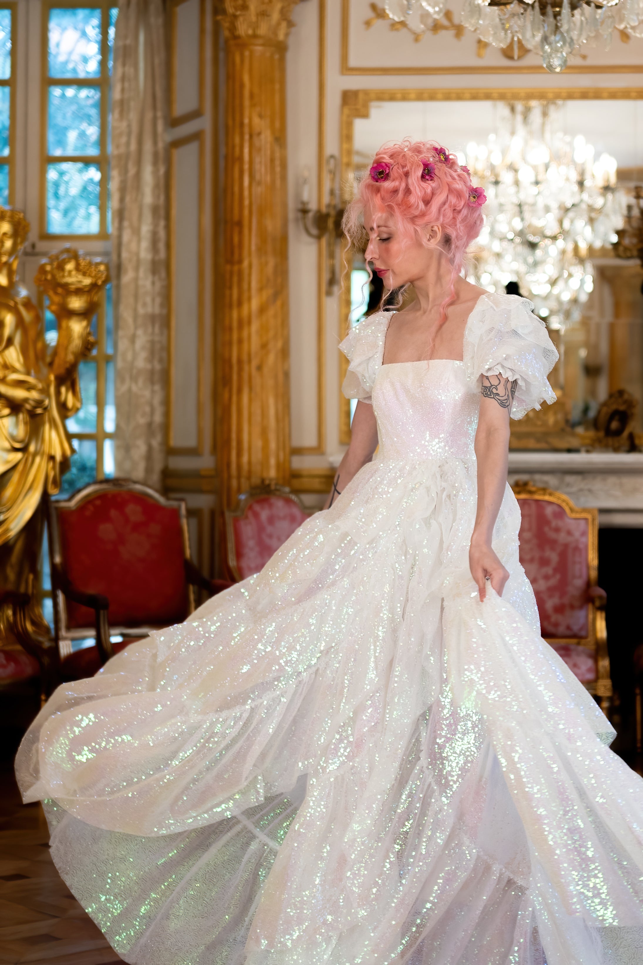 Unicorn Tears Crystal Gown
