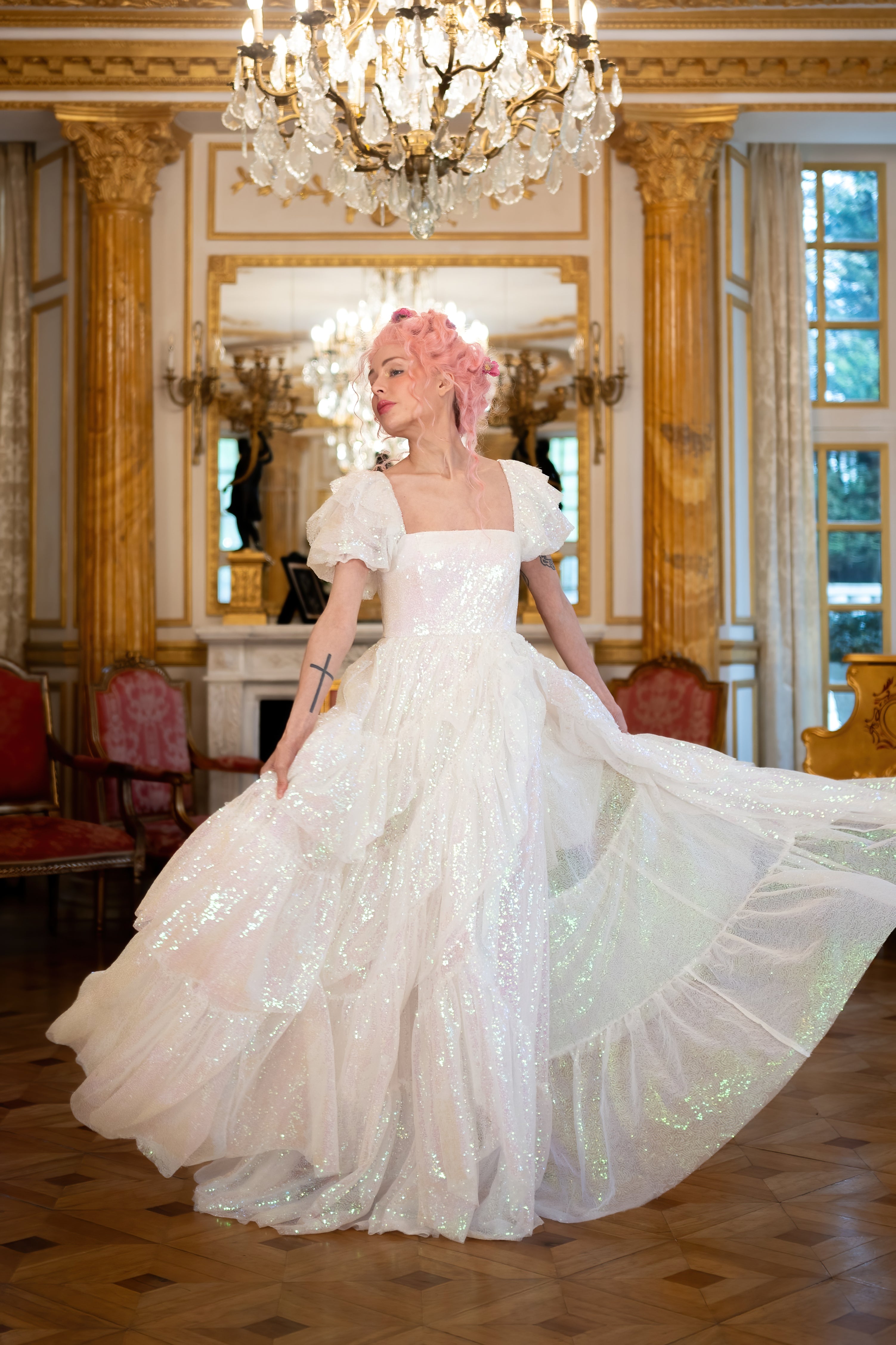 Unicorn Tears Crystal Gown