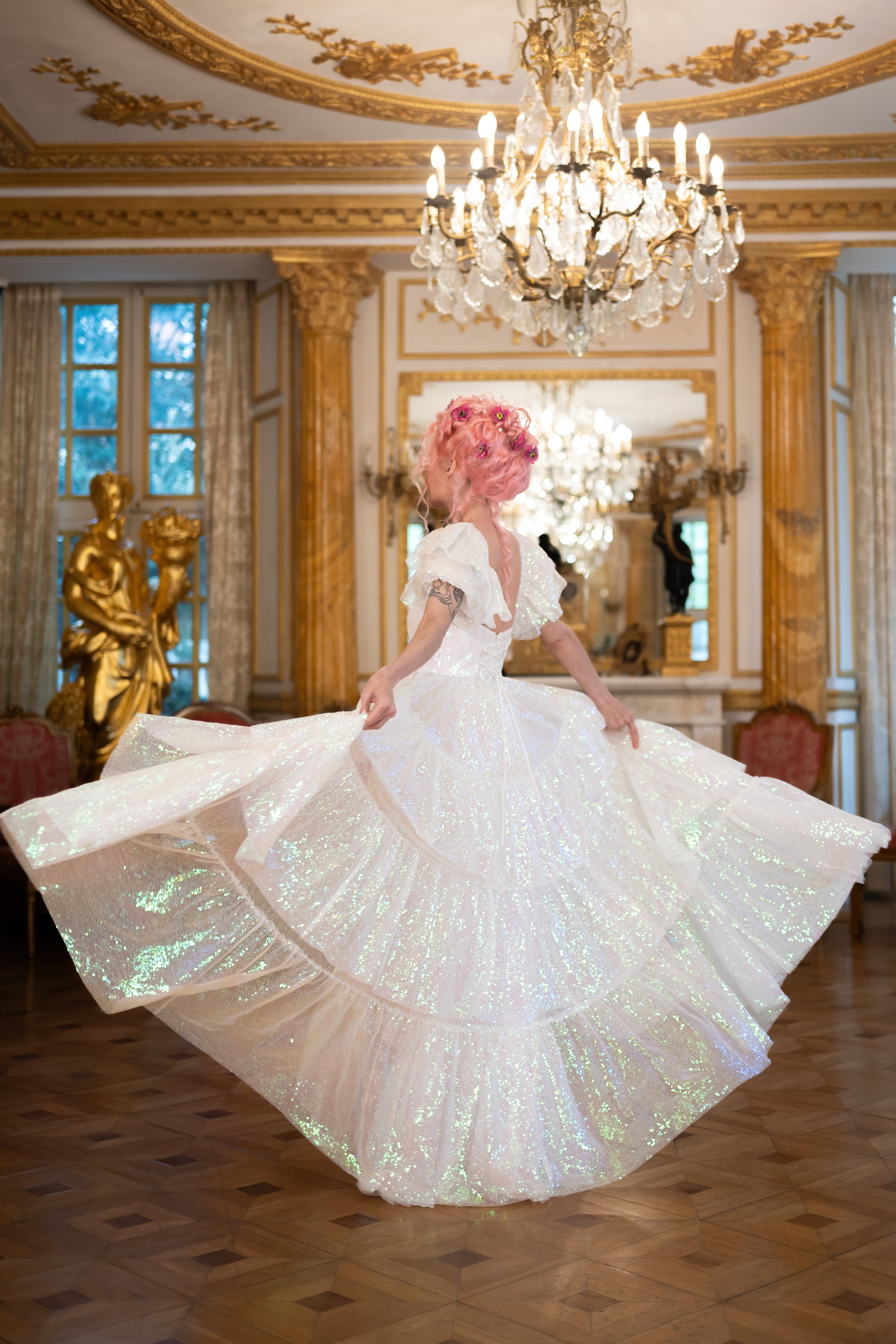 Unicorn Tears Crystal Gown