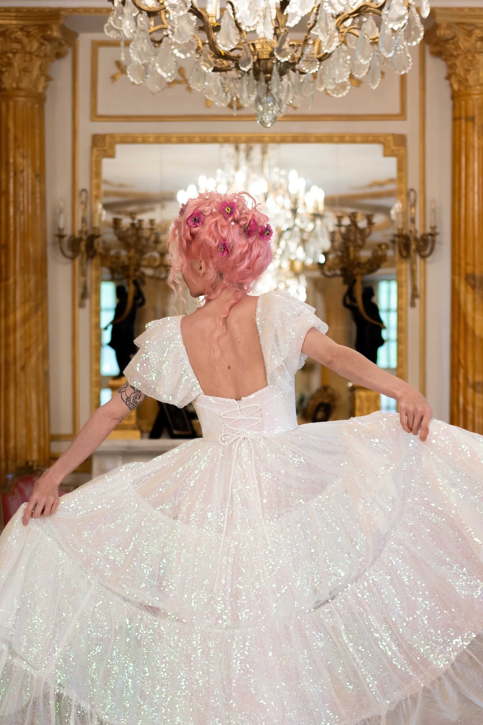 Unicorn Tears Crystal Gown
