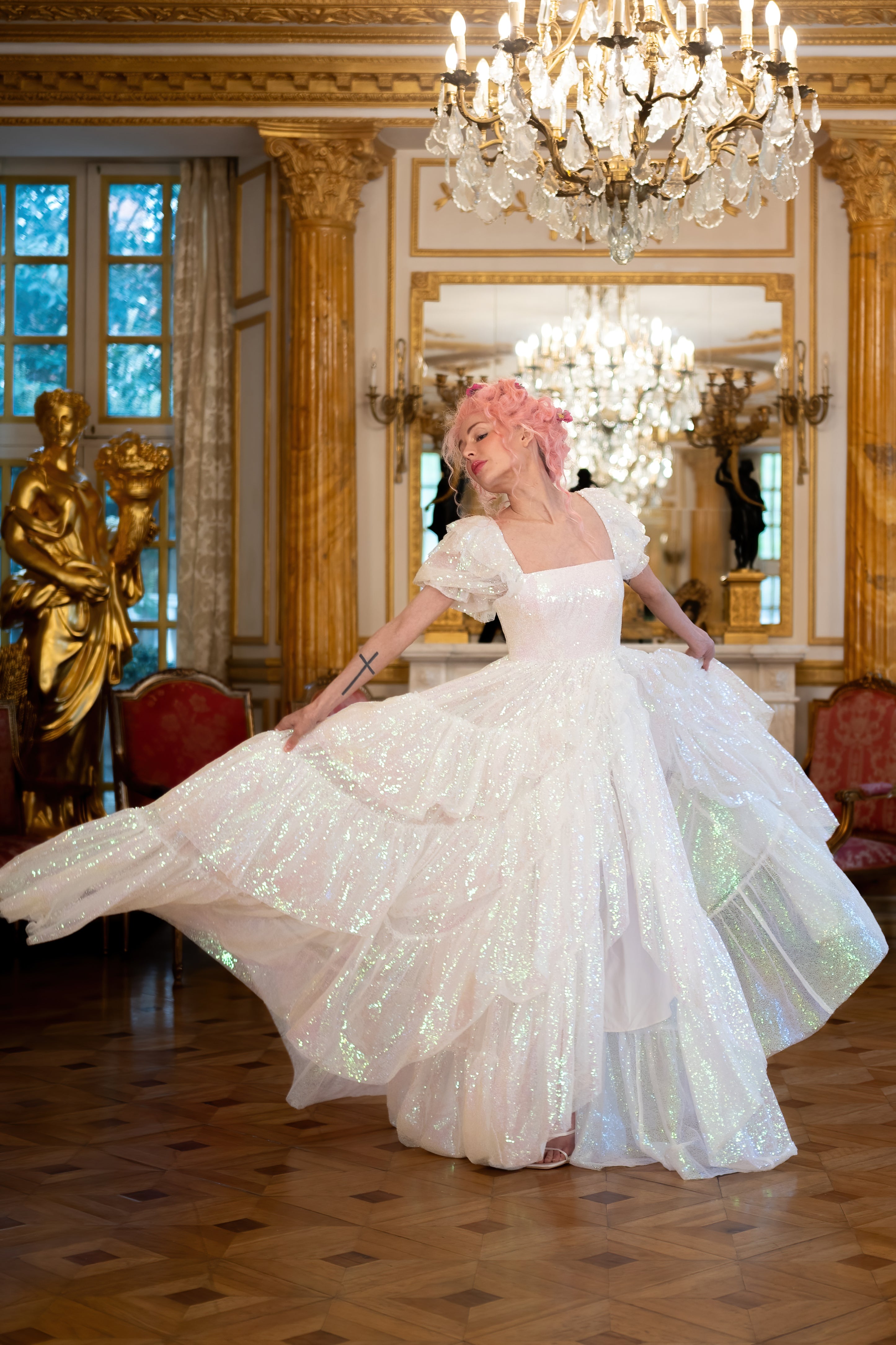 Unicorn Tears Crystal Gown