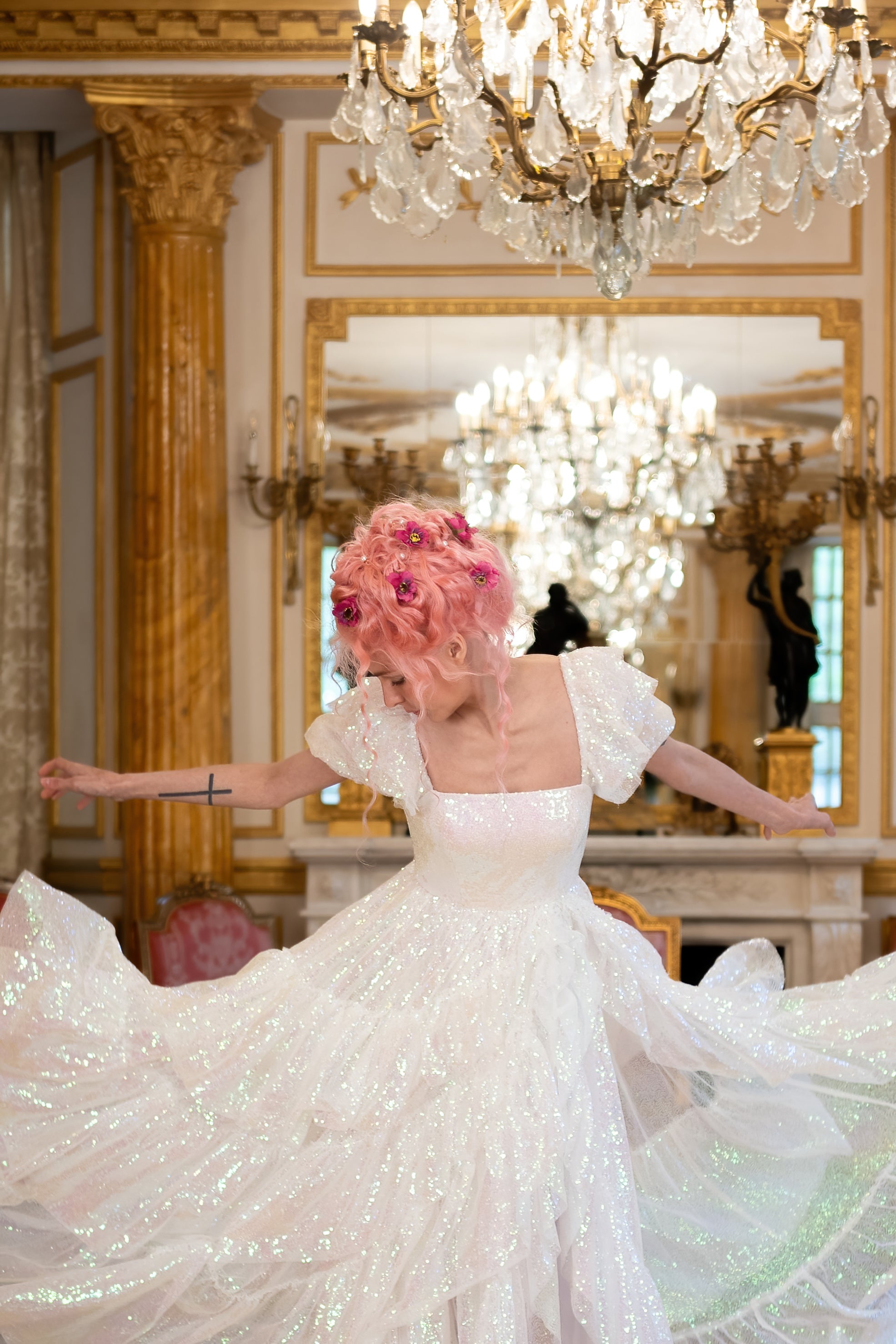 Unicorn Tears Crystal Gown
