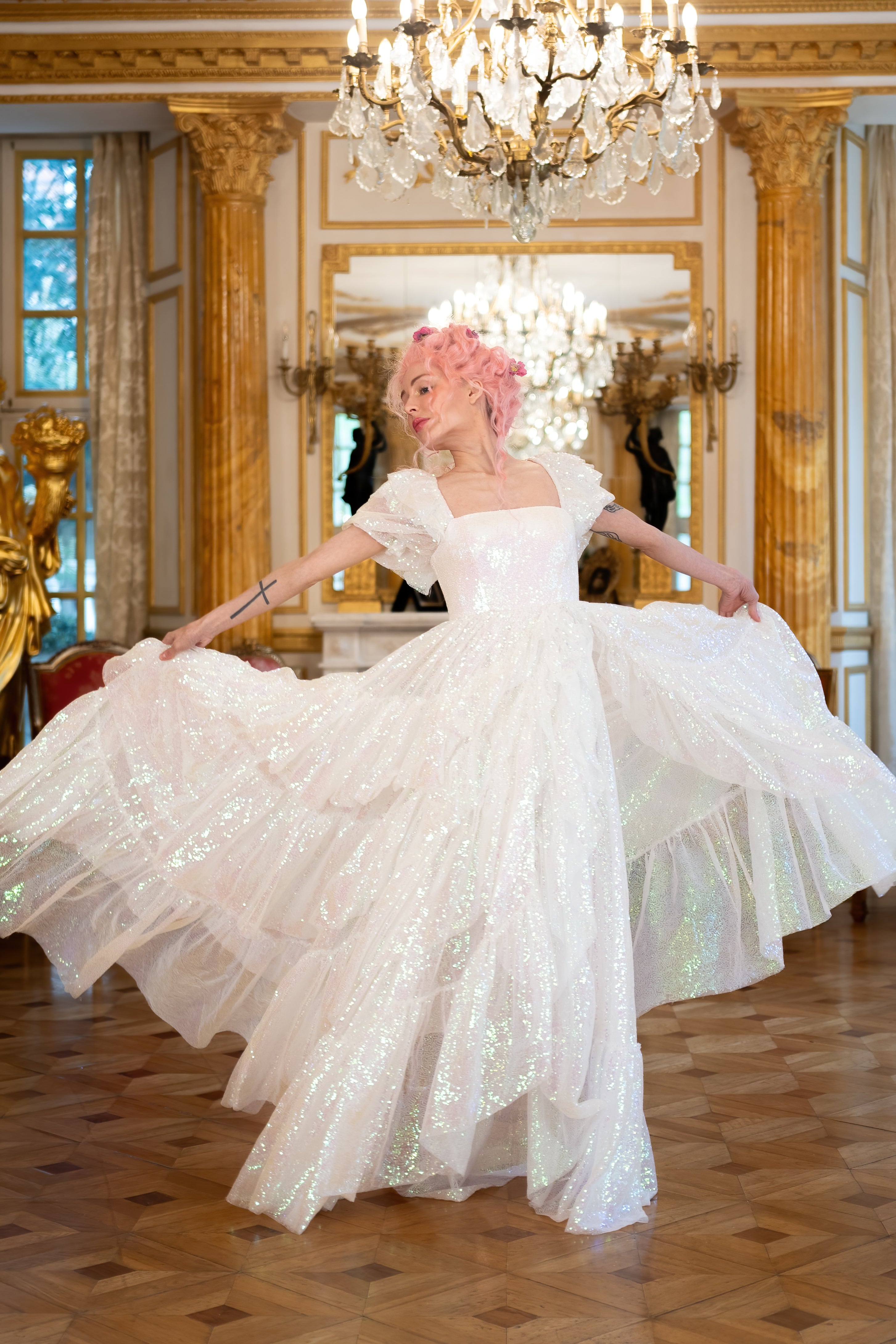 Unicorn Tears Crystal Gown