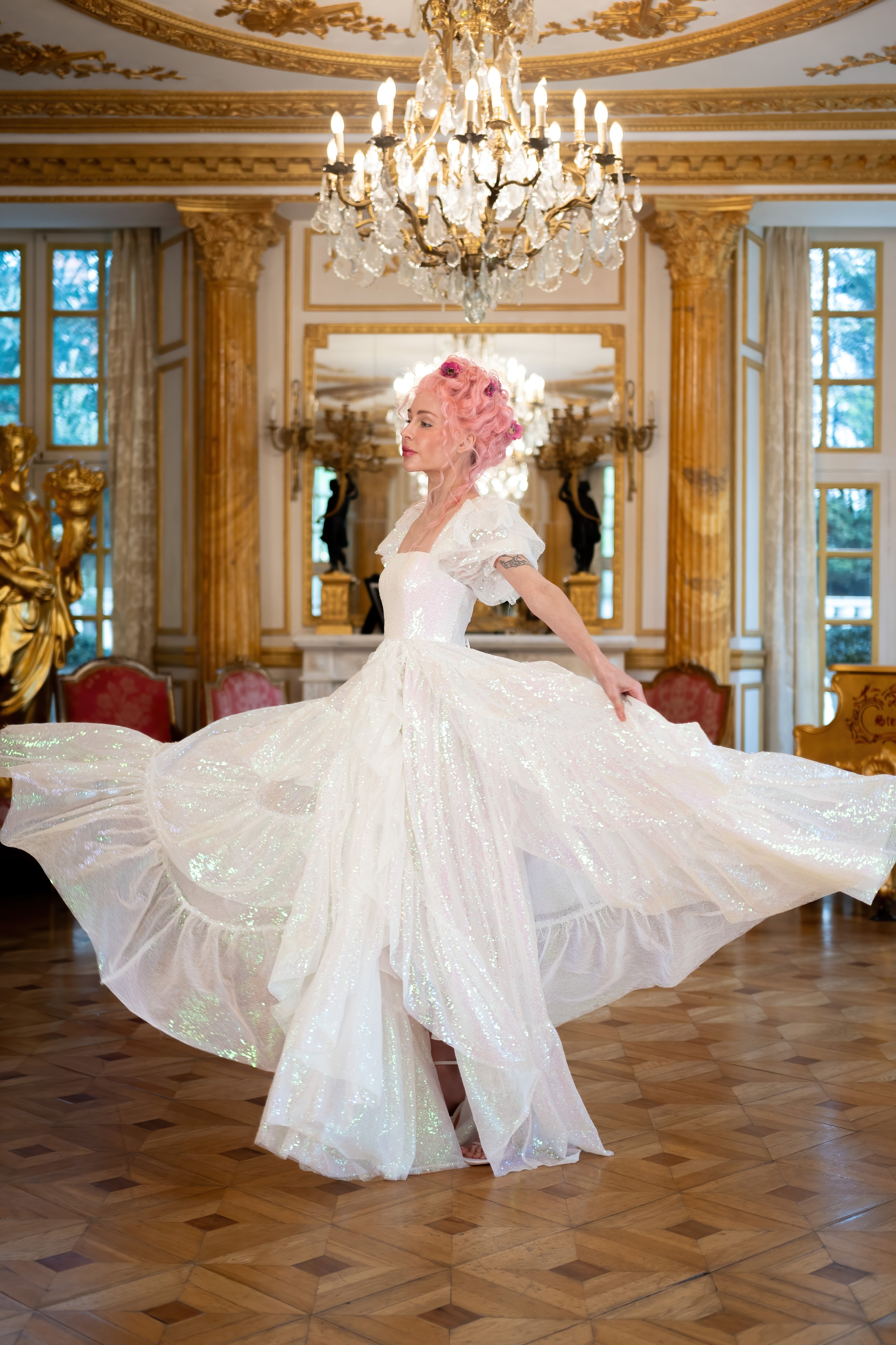 Unicorn Tears Crystal Gown