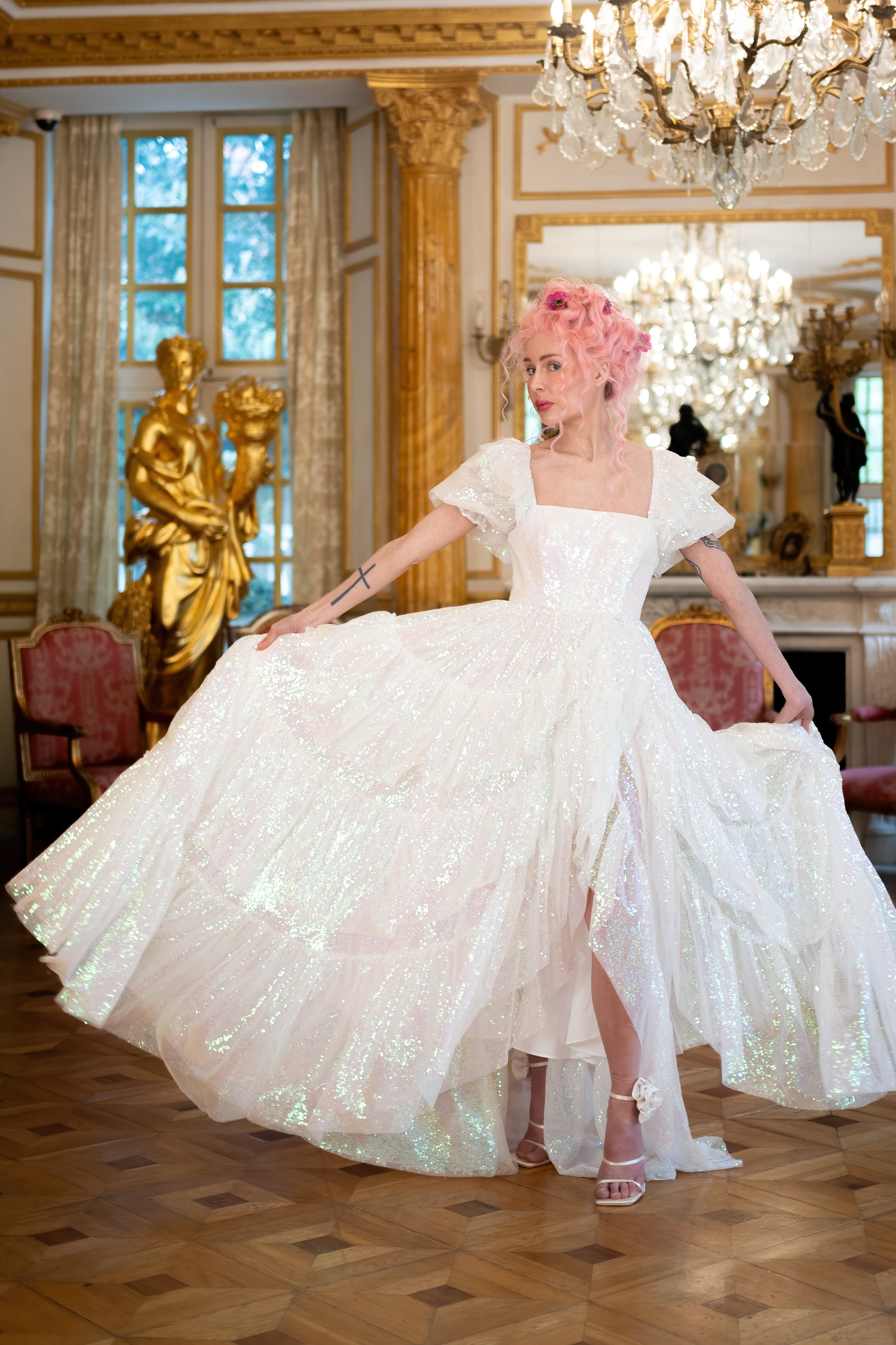 Unicorn Tears Crystal Gown