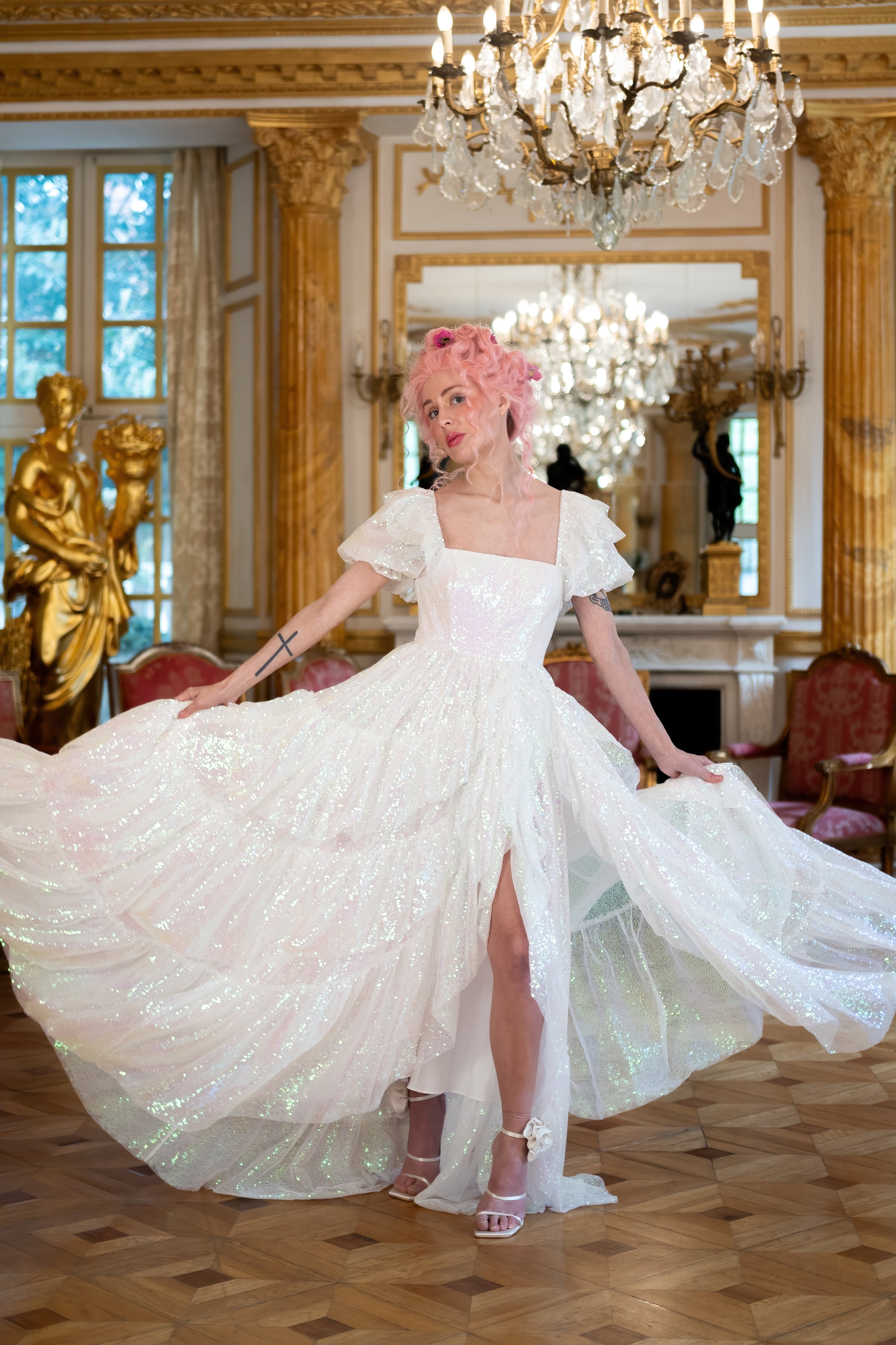 Unicorn Tears Crystal Gown