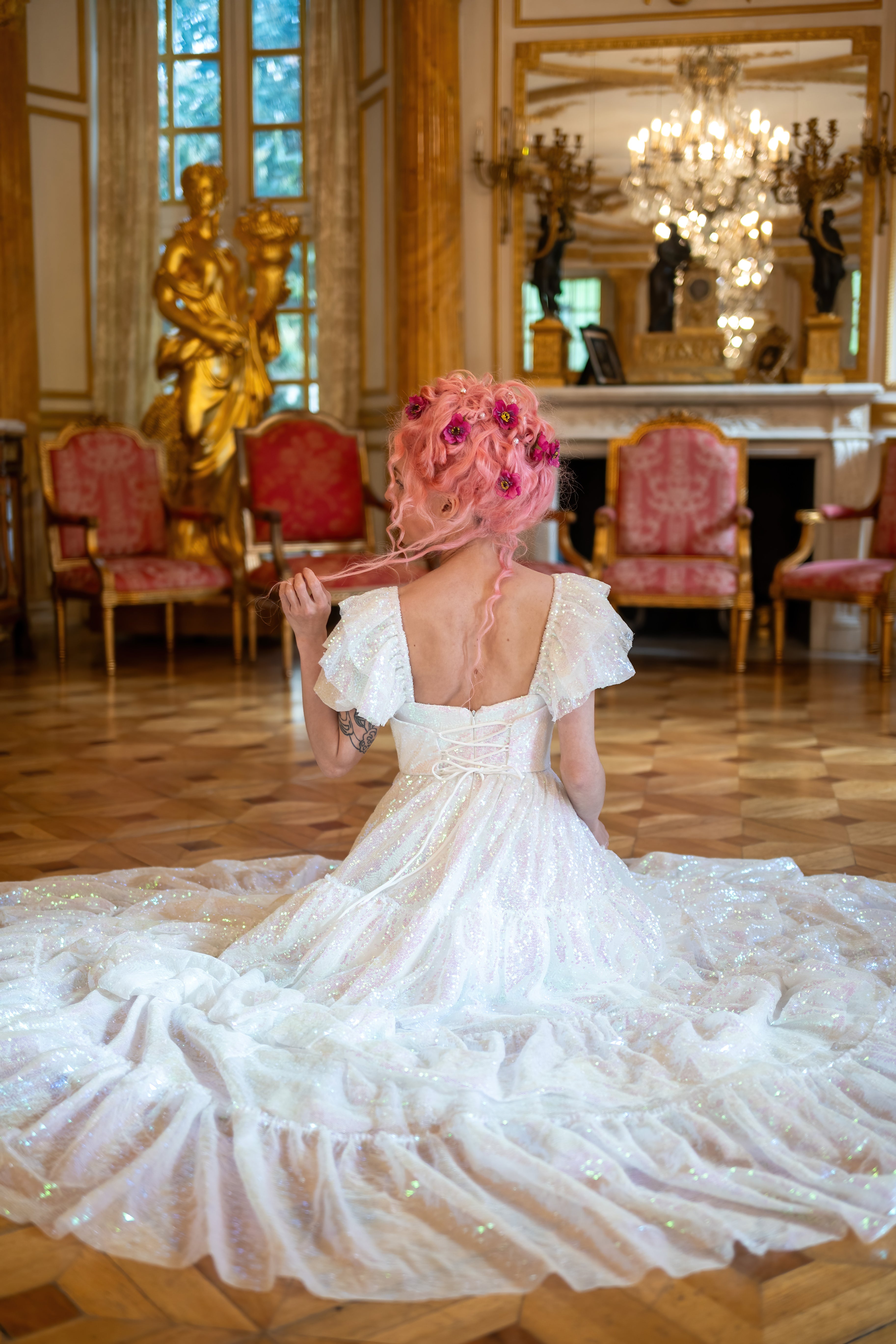 Unicorn Tears Crystal Gown