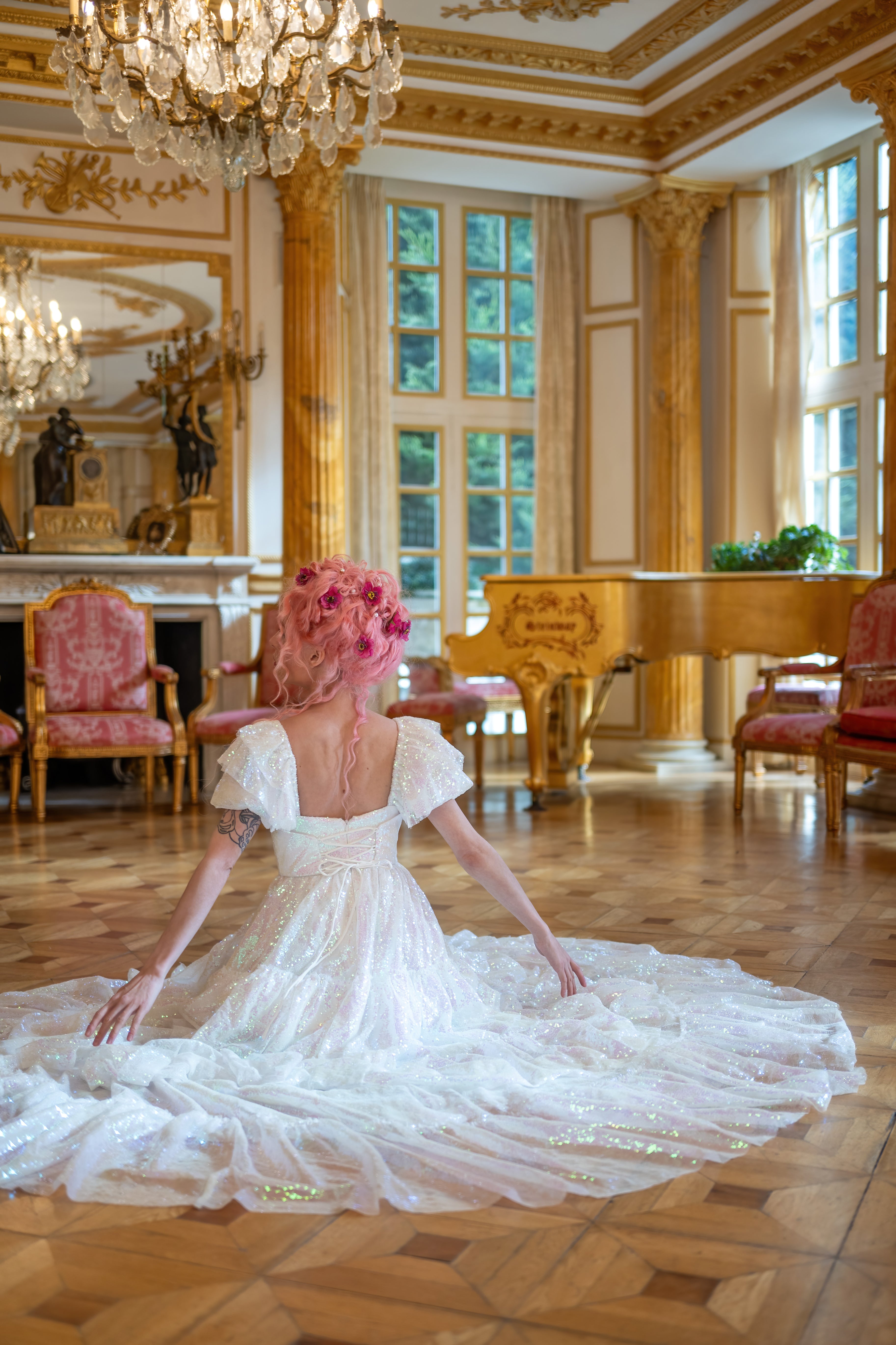 Unicorn Tears Crystal Gown