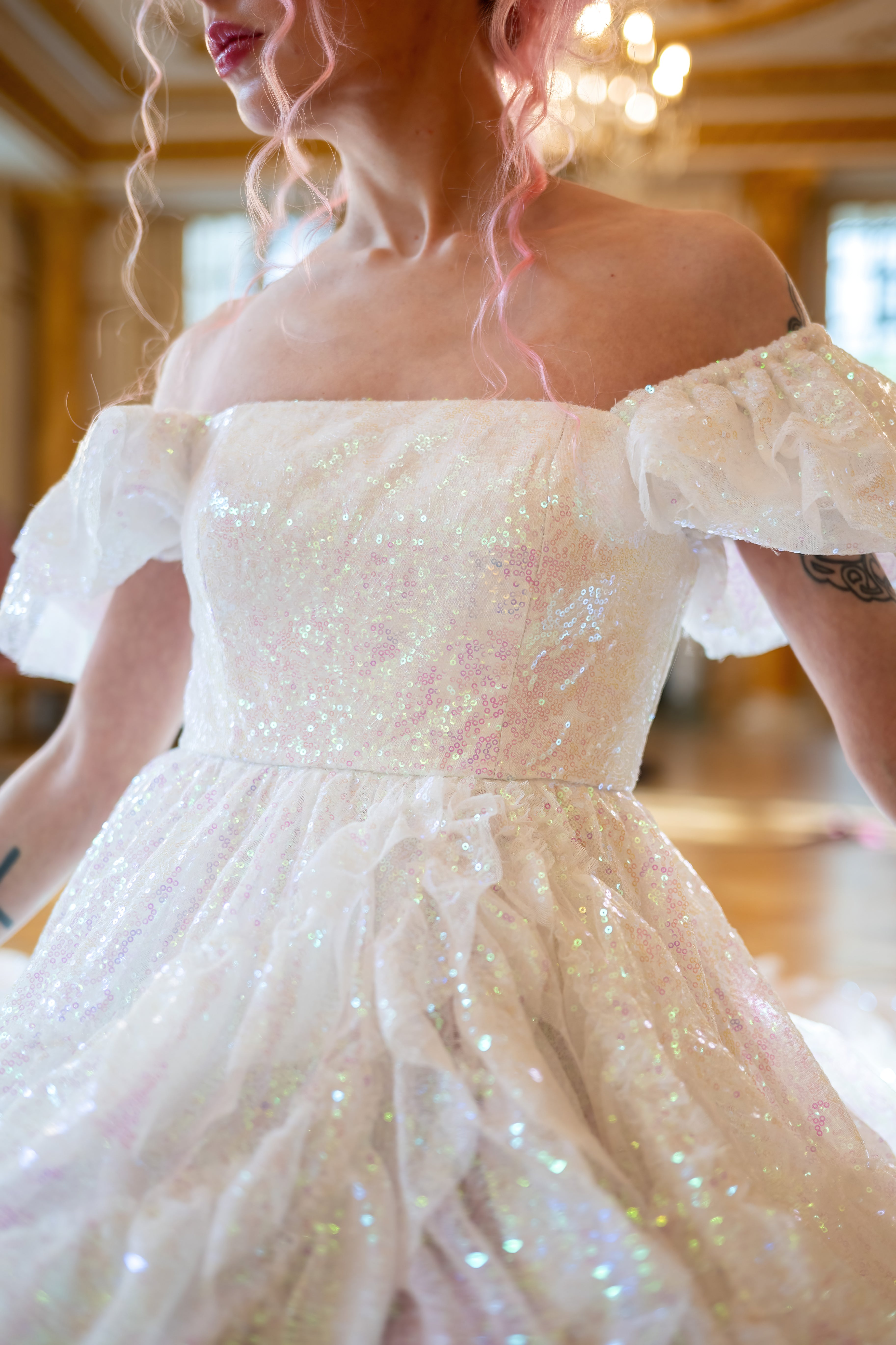 Unicorn Tears Crystal Gown
