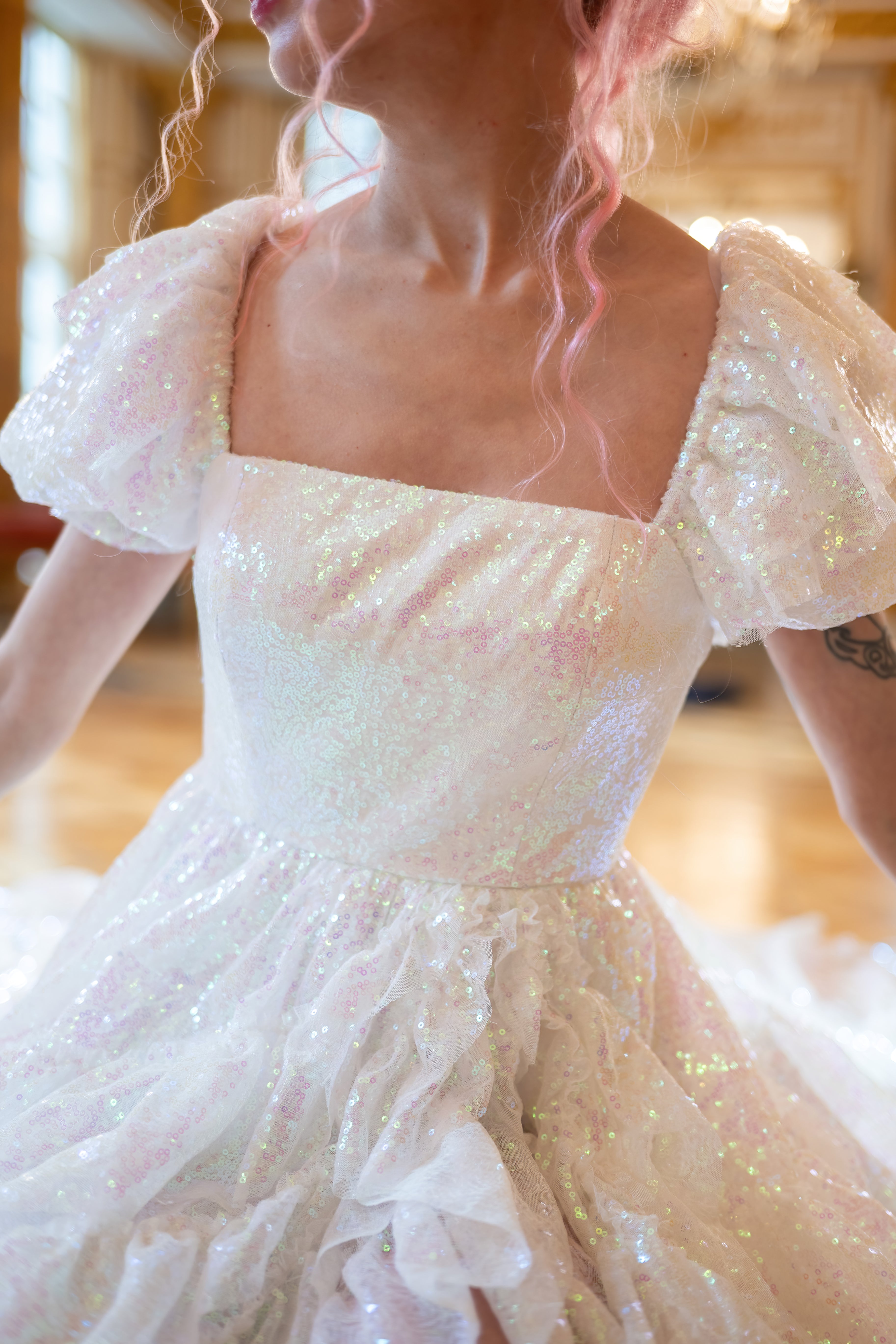 Unicorn Tears Crystal Gown