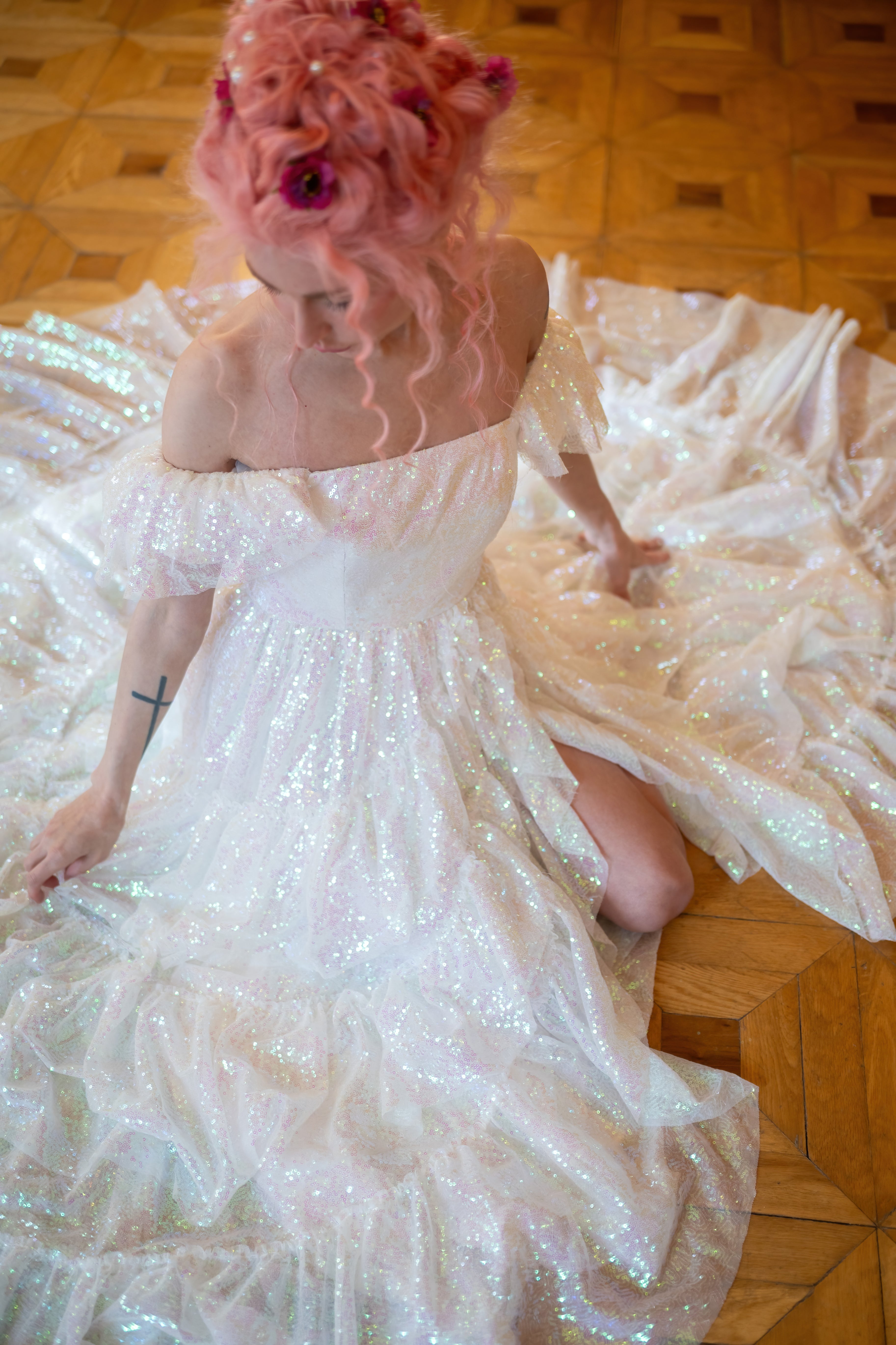 Unicorn Tears Crystal Gown