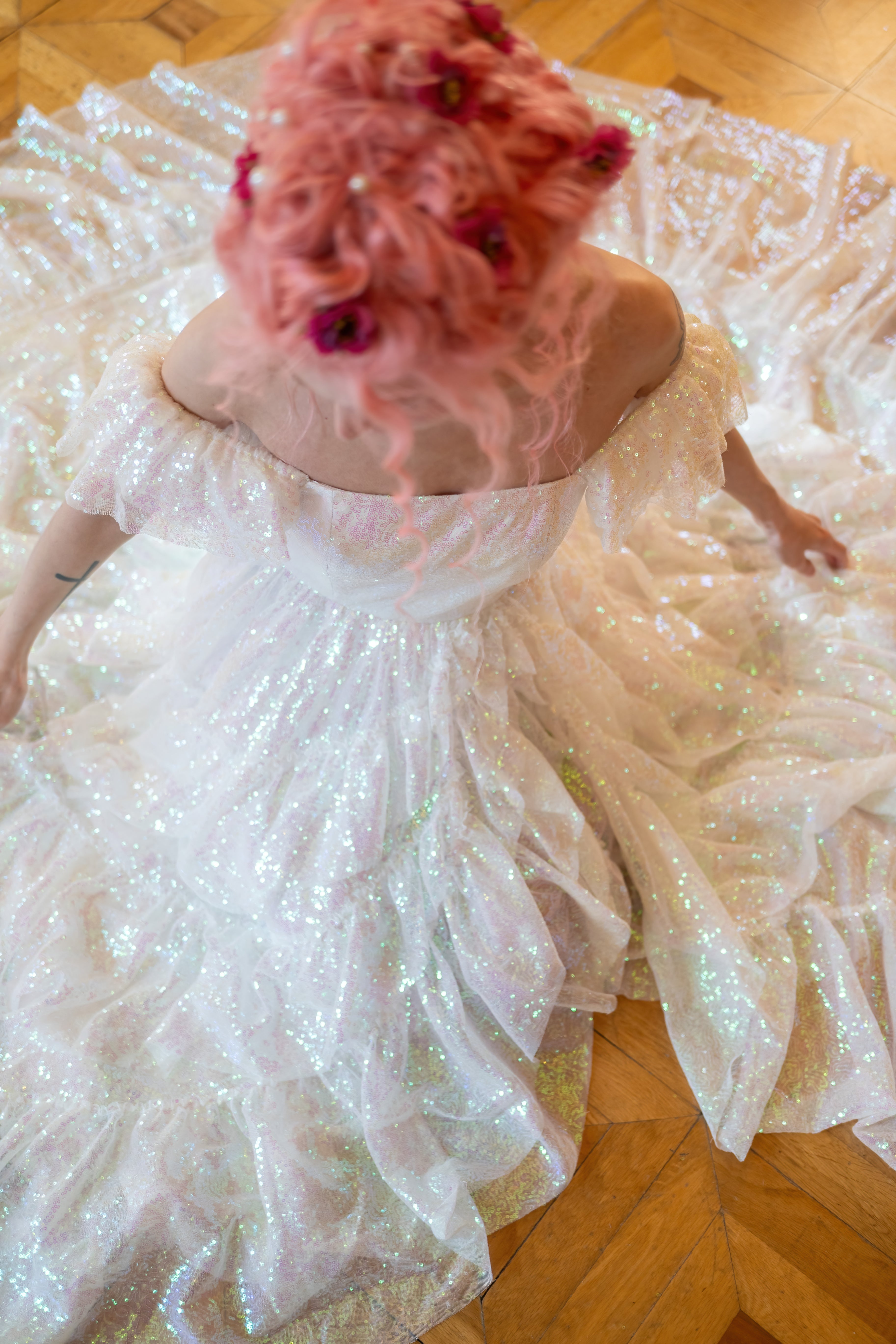 Unicorn Tears Crystal Gown